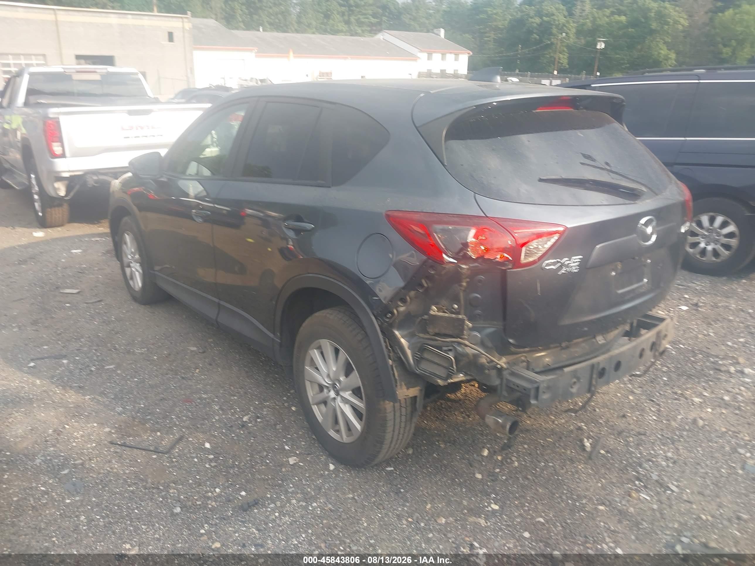 2013 Mazda Cx-5 Touring Gray vin: JM3KE4CE8D0119484