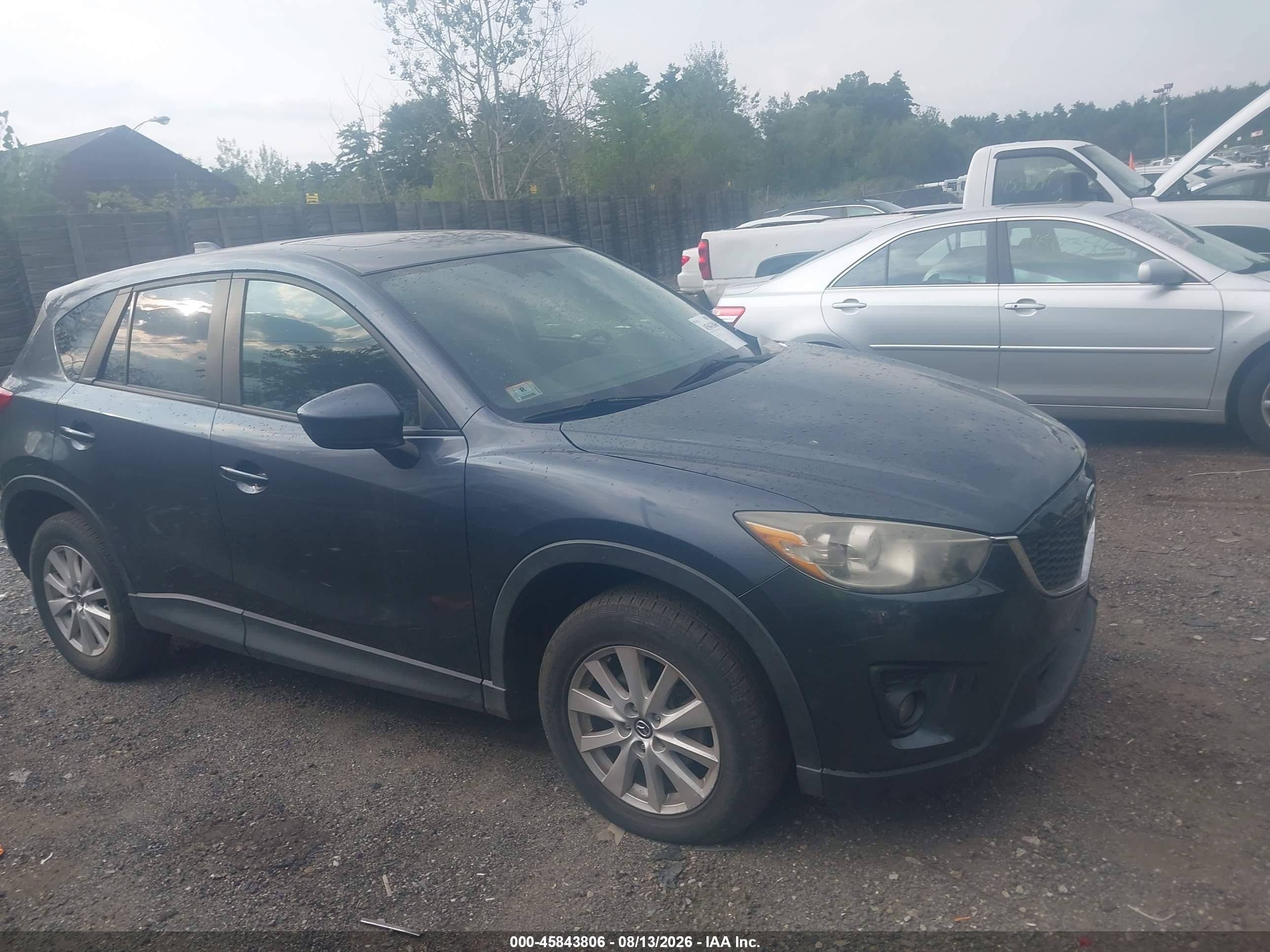 2013 Mazda Cx-5 Touring Gray vin: JM3KE4CE8D0119484