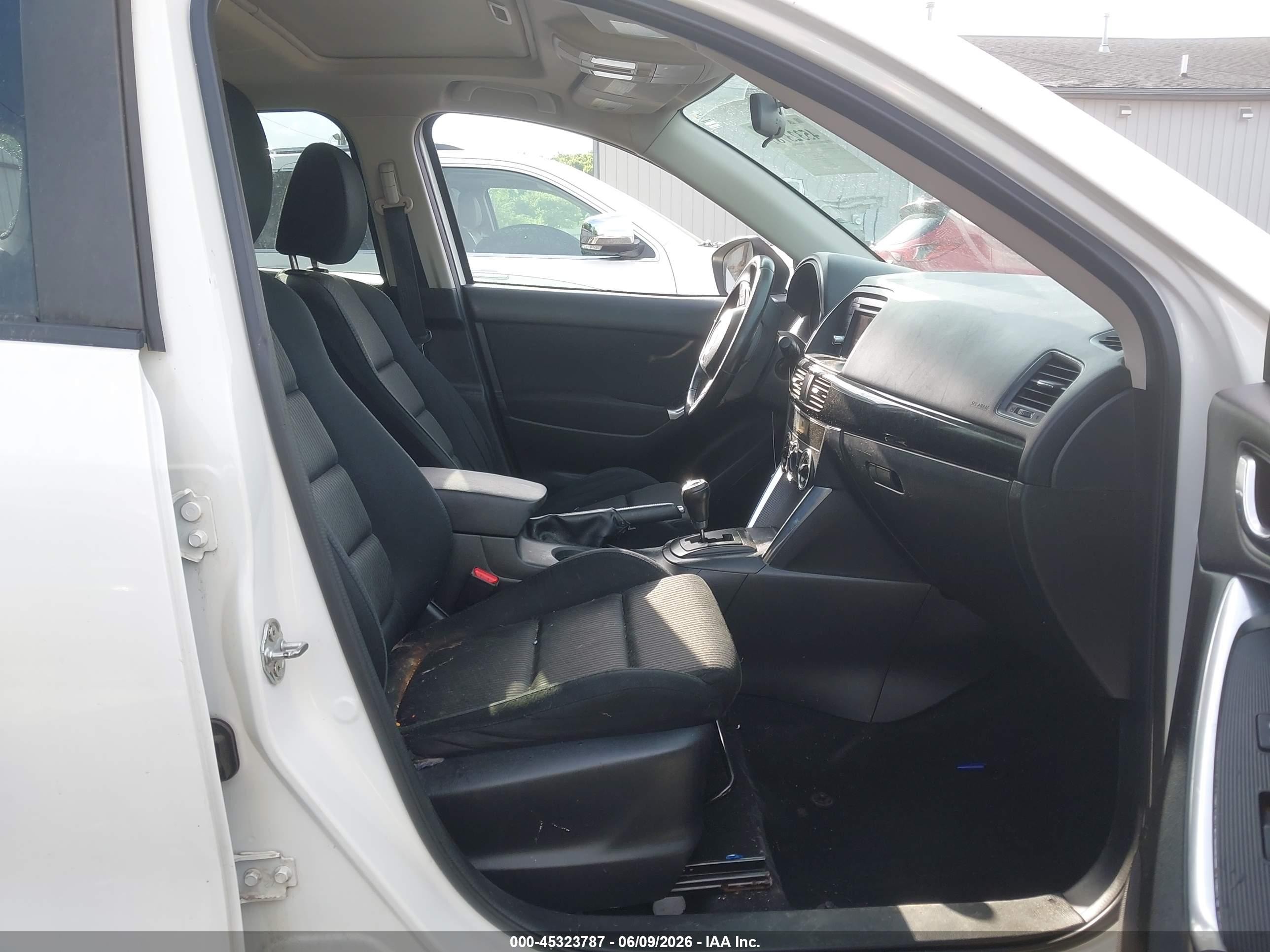 2013 Mazda Cx-5 Touring White vin: JM3KE4CE8D0126239