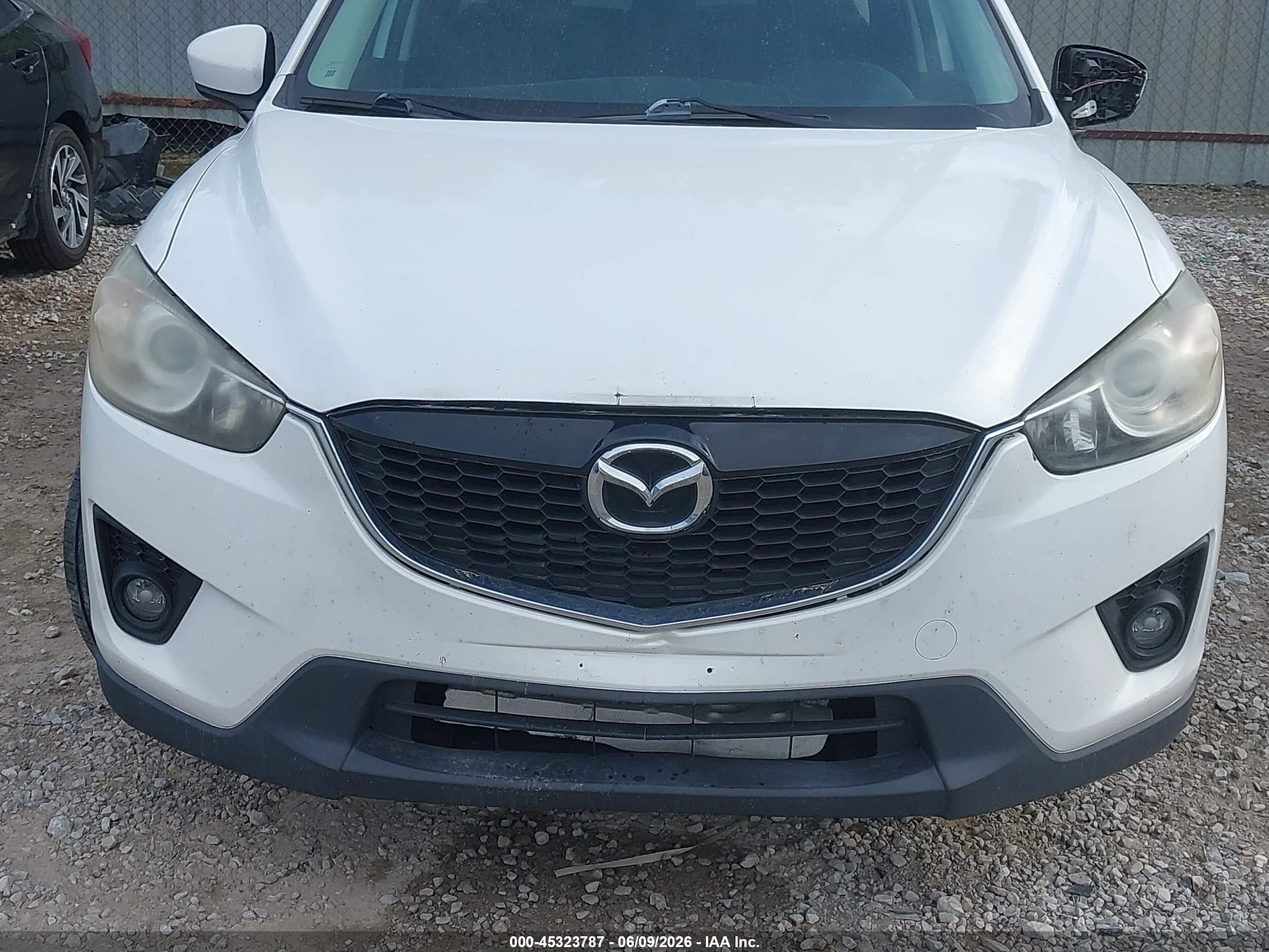 2013 Mazda Cx-5 Touring White vin: JM3KE4CE8D0126239