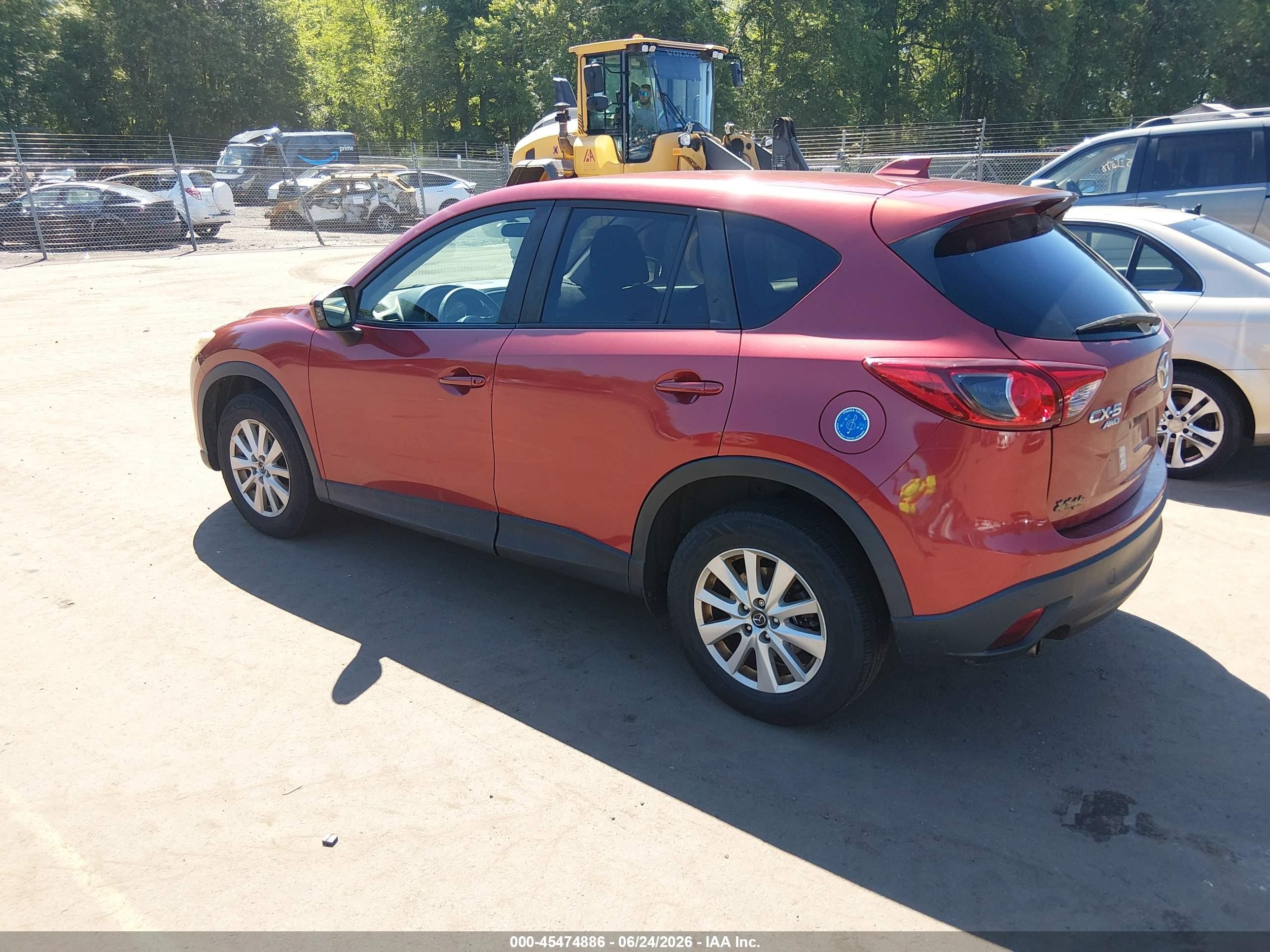 2013 Mazda Cx-5 Touring Red vin: JM3KE4CE8D0131585