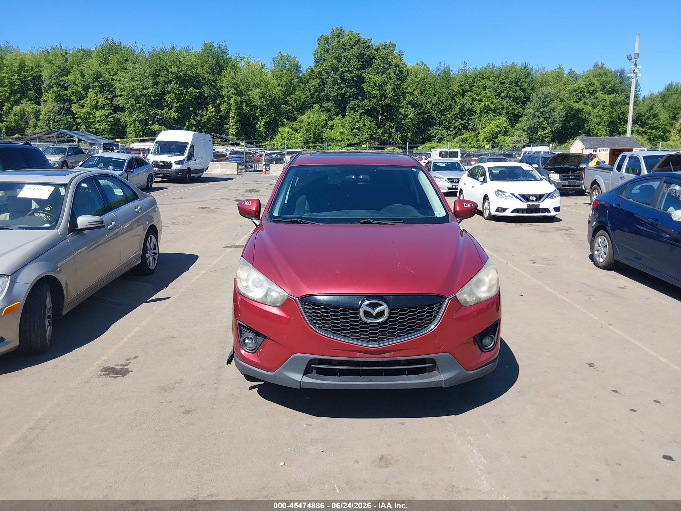 2013 Mazda Cx-5 Touring Red vin: JM3KE4CE8D0131585