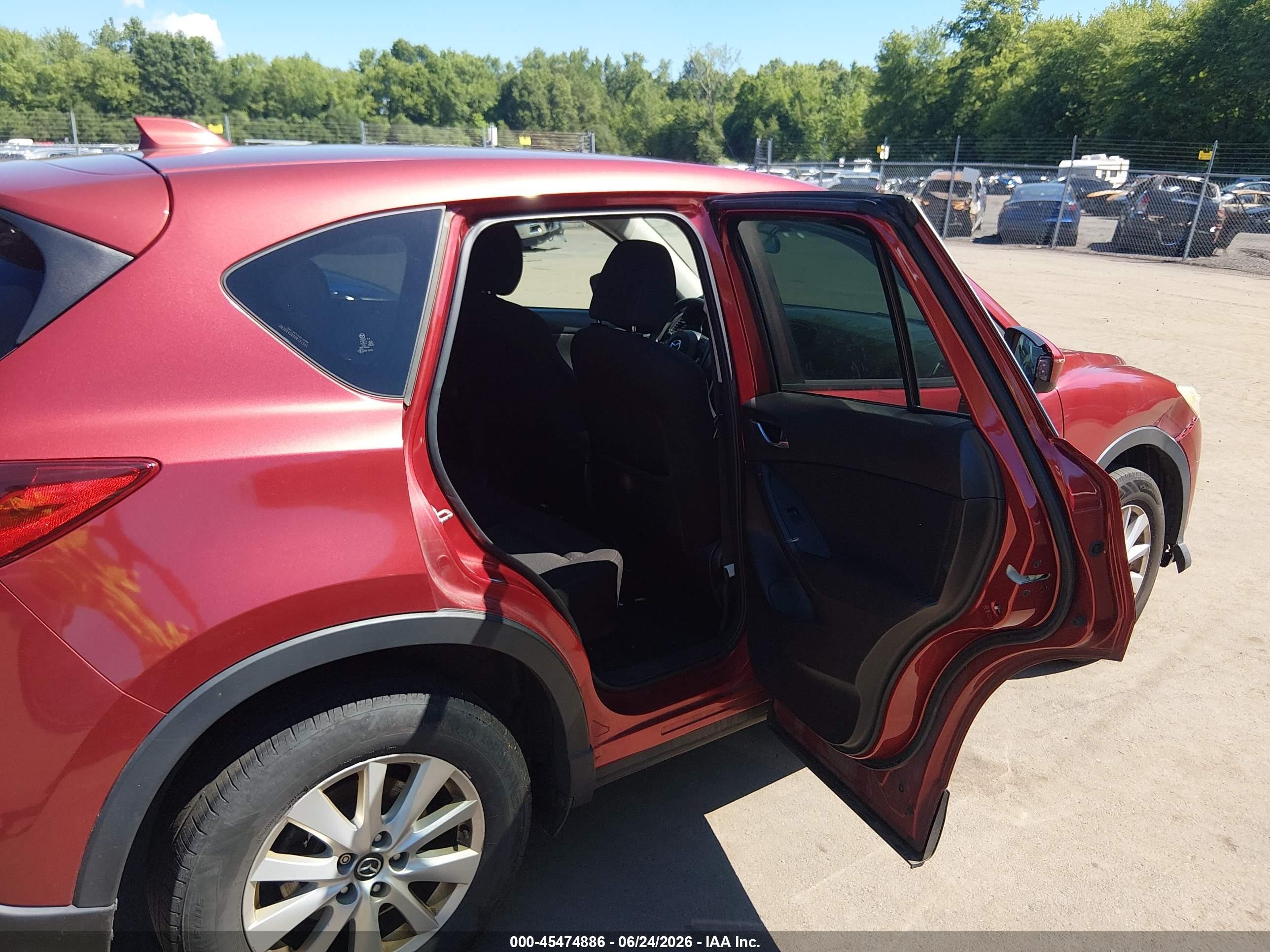 2013 Mazda Cx-5 Touring Red vin: JM3KE4CE8D0131585