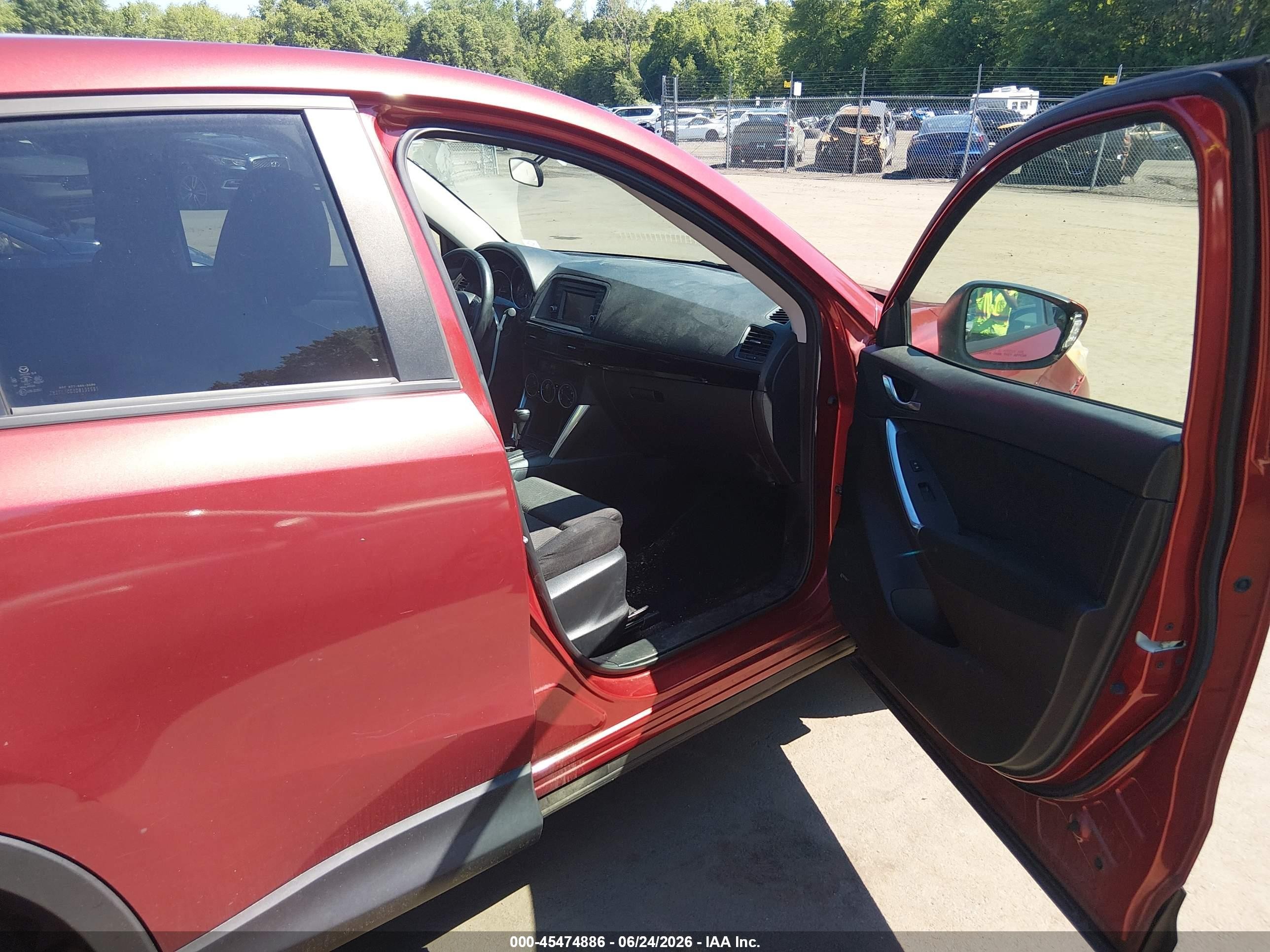 2013 Mazda Cx-5 Touring Red vin: JM3KE4CE8D0131585