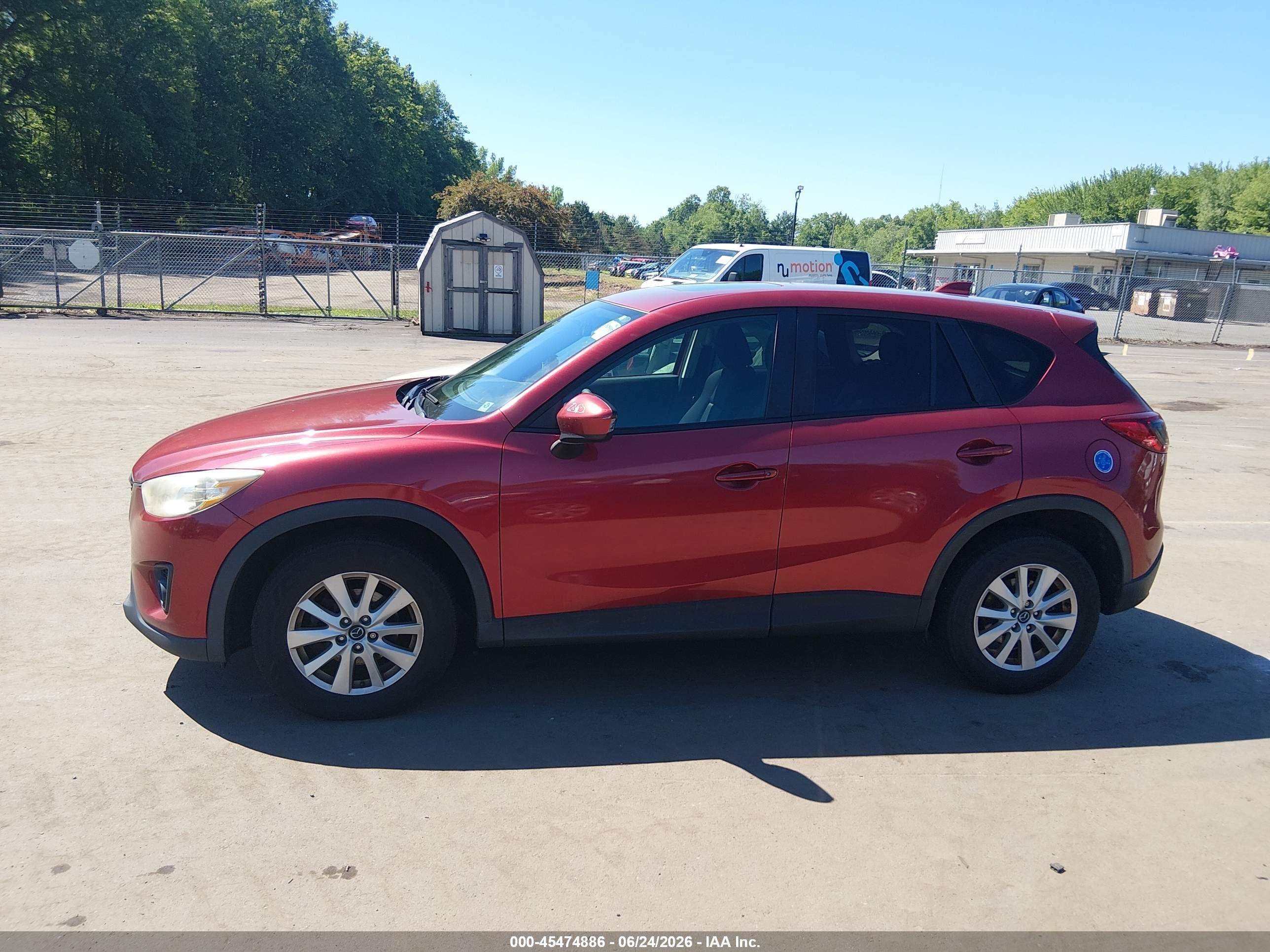 2013 Mazda Cx-5 Touring Red vin: JM3KE4CE8D0131585
