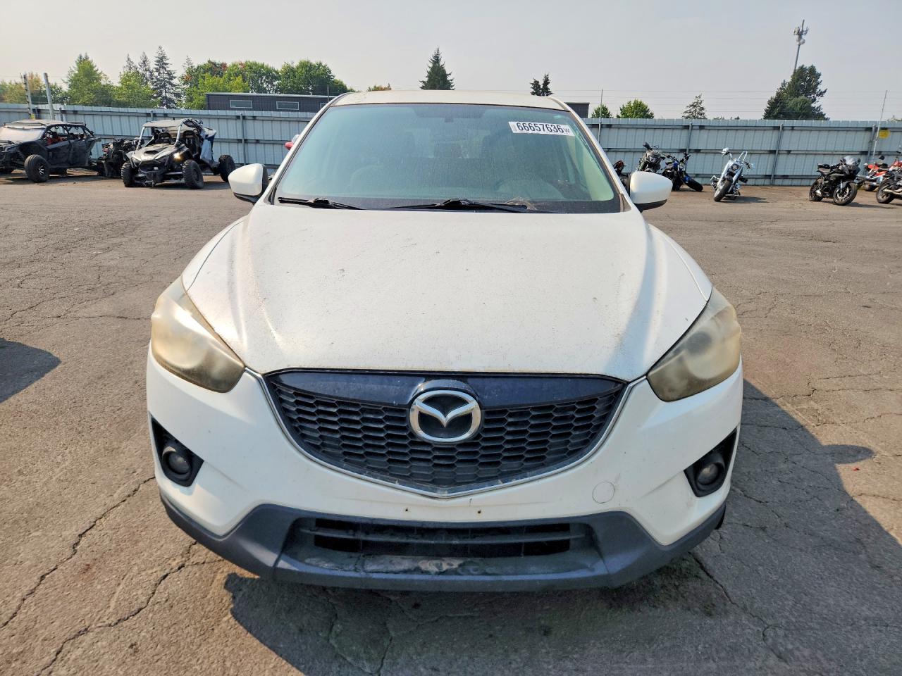 2013 Mazda Cx-5 Touring White vin: JM3KE4CE8D0135104