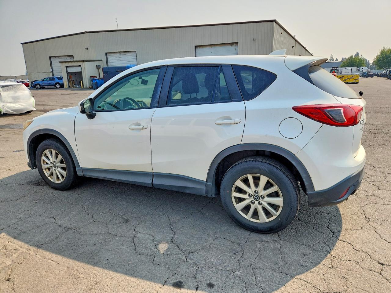 2013 Mazda Cx-5 Touring White vin: JM3KE4CE8D0135104