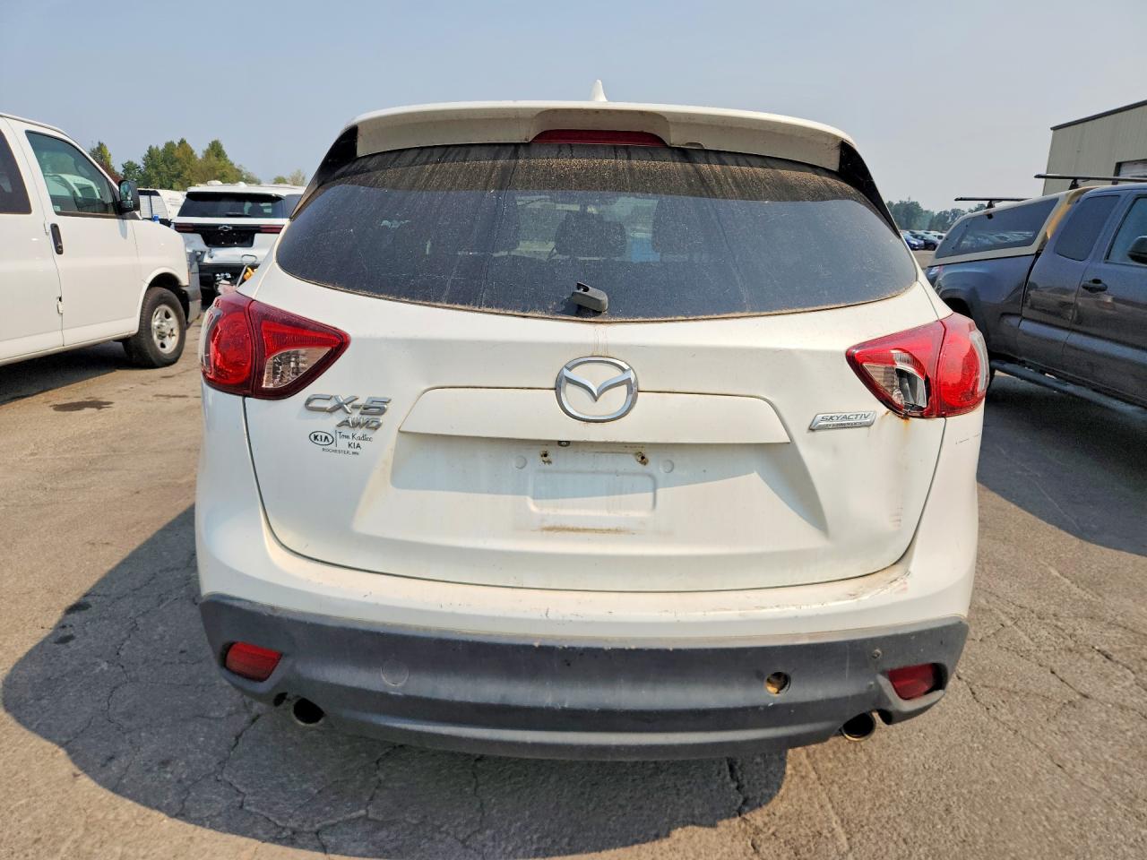 2013 Mazda Cx-5 Touring White vin: JM3KE4CE8D0135104