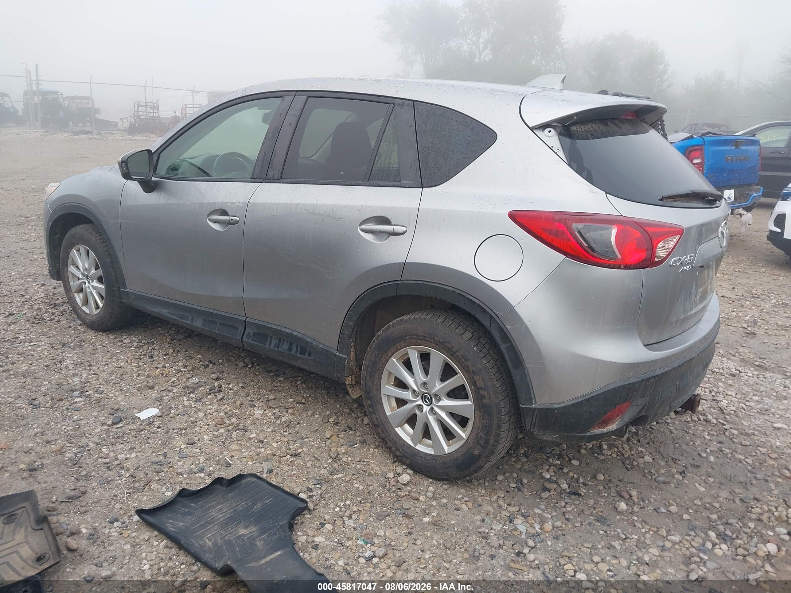 2013 Mazda Cx-5 Touring Silver vin: JM3KE4CE8D0138391