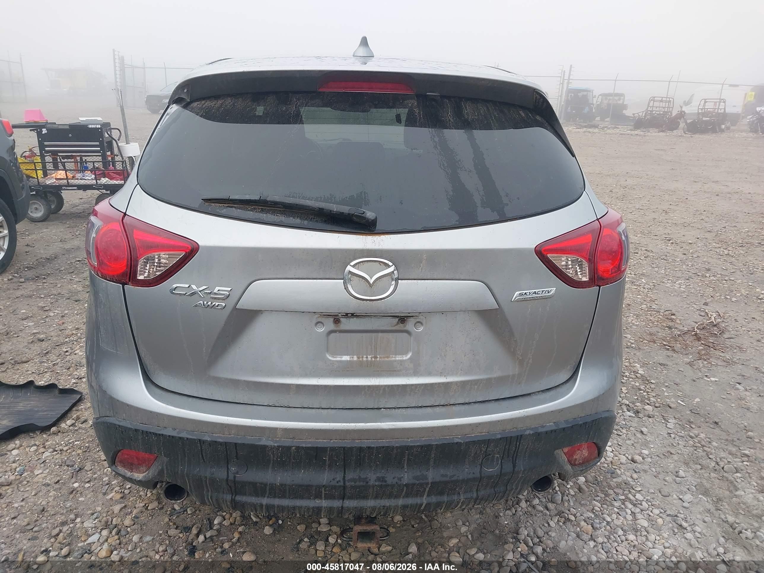 2013 Mazda Cx-5 Touring Silver vin: JM3KE4CE8D0138391