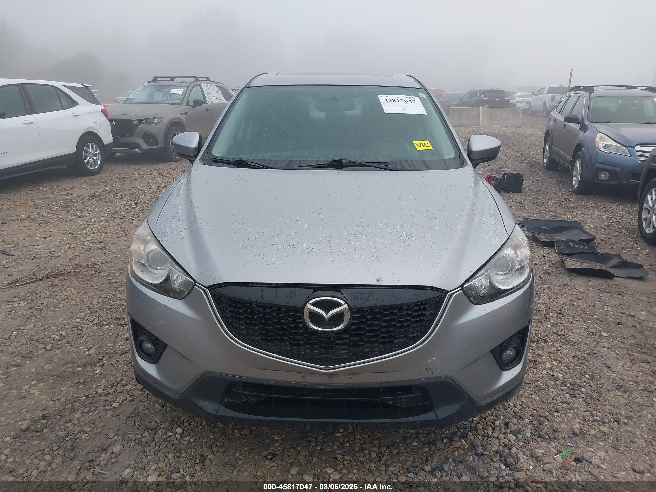 2013 Mazda Cx-5 Touring Silver vin: JM3KE4CE8D0138391