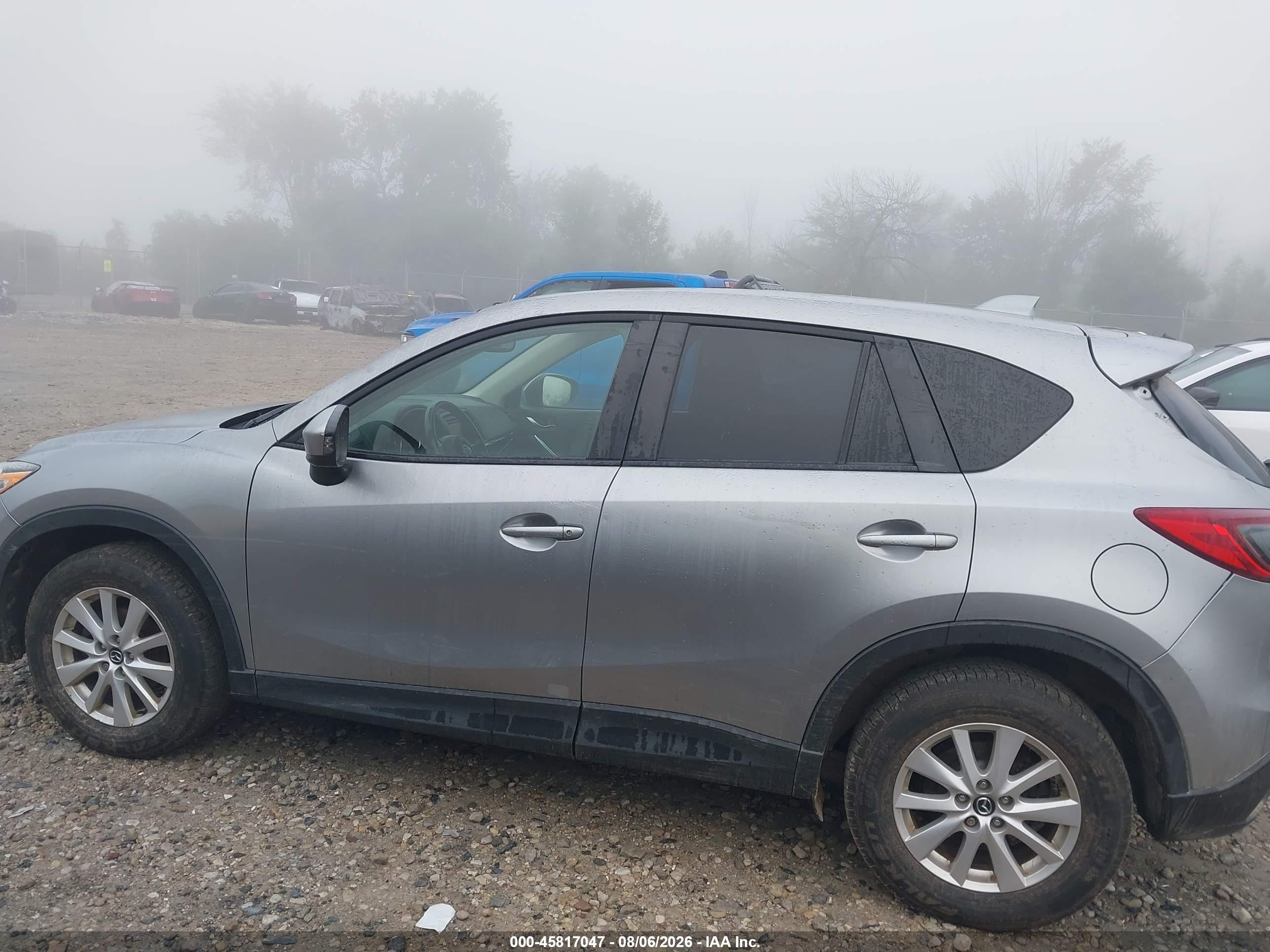 2013 Mazda Cx-5 Touring Silver vin: JM3KE4CE8D0138391