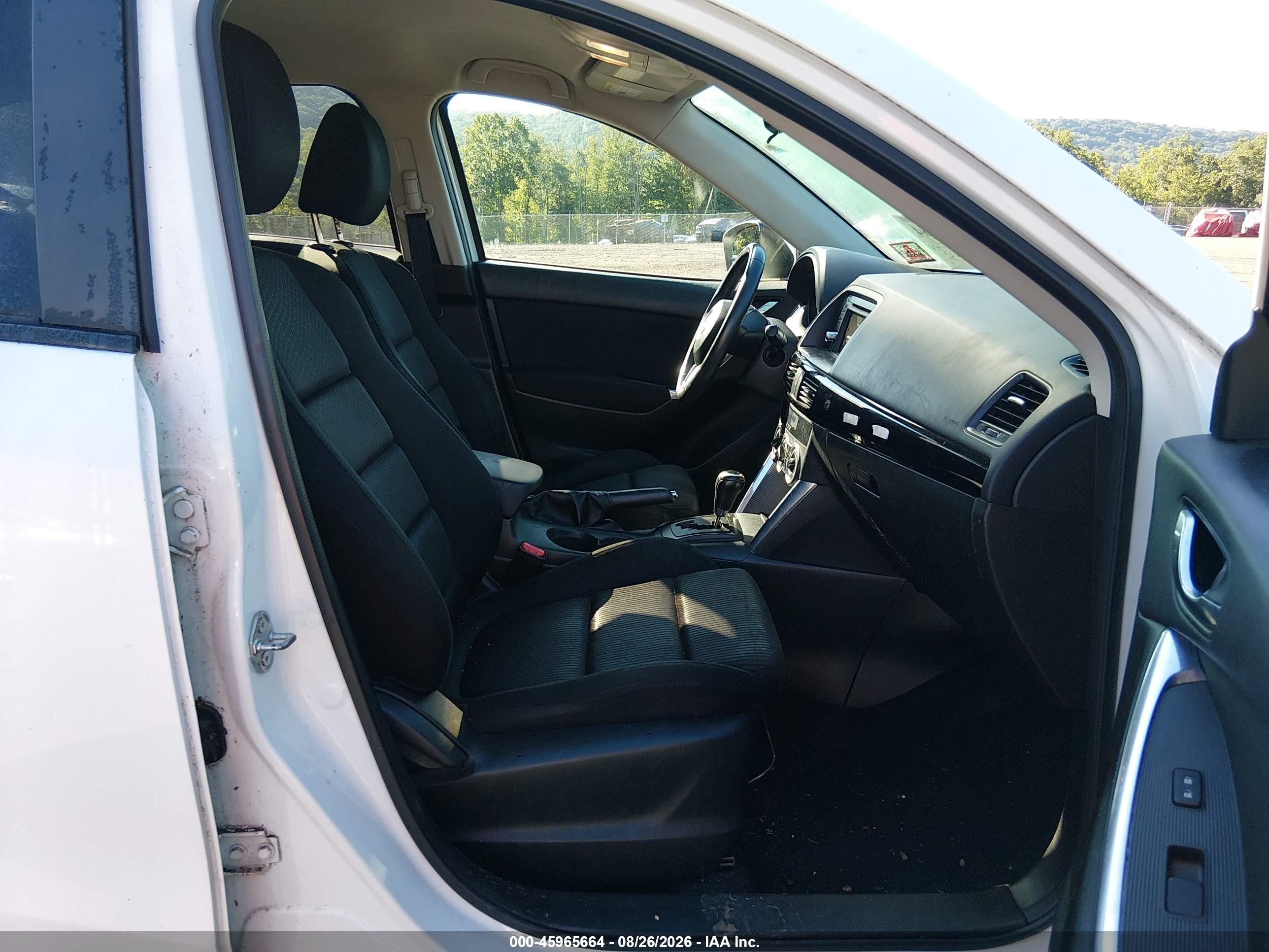 2013 Mazda Cx-5 Touring White vin: JM3KE4CE8D0151917