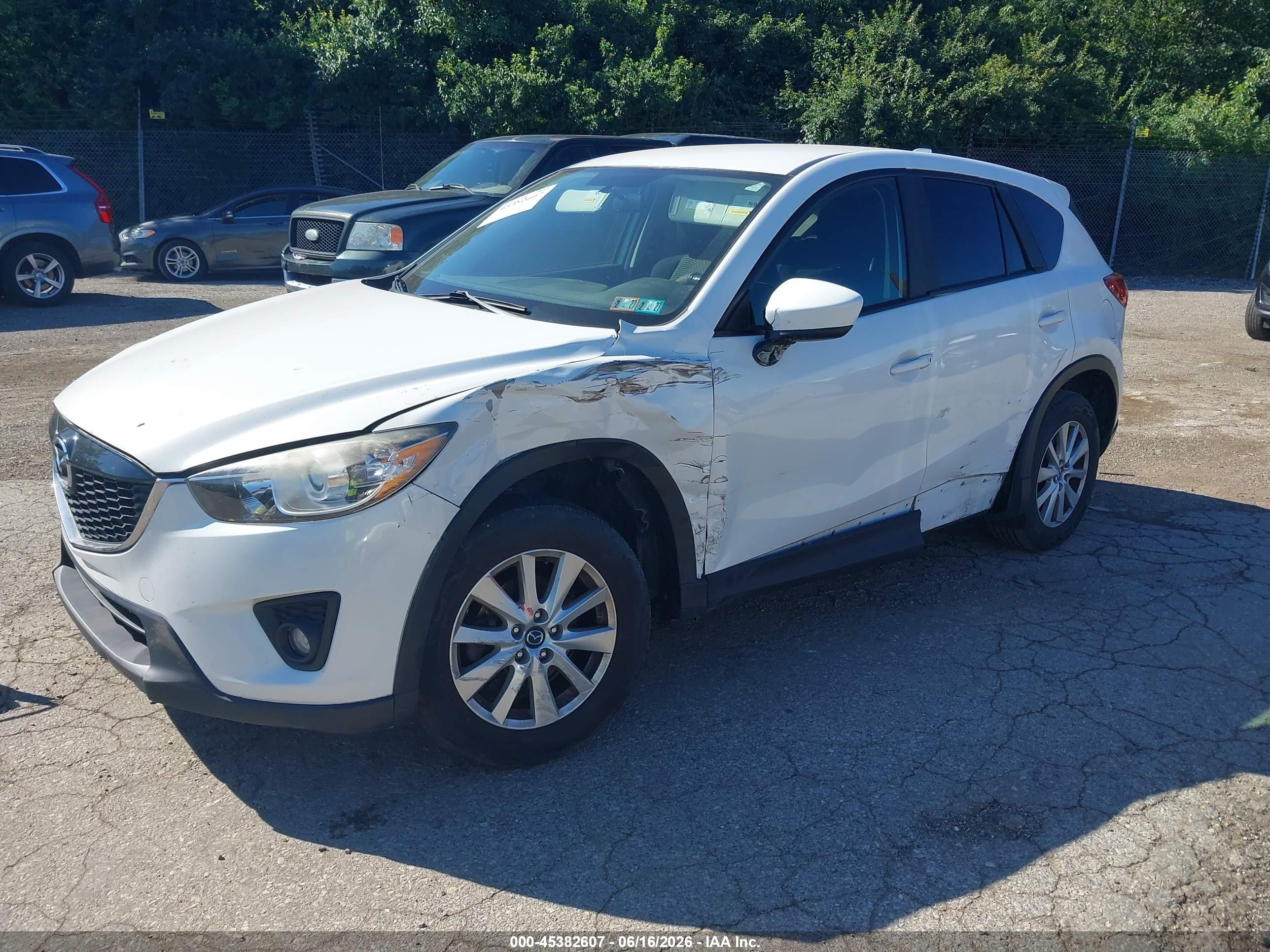 2013 Mazda Cx-5 Touring Белый vin: JM3KE4CE8D0158964