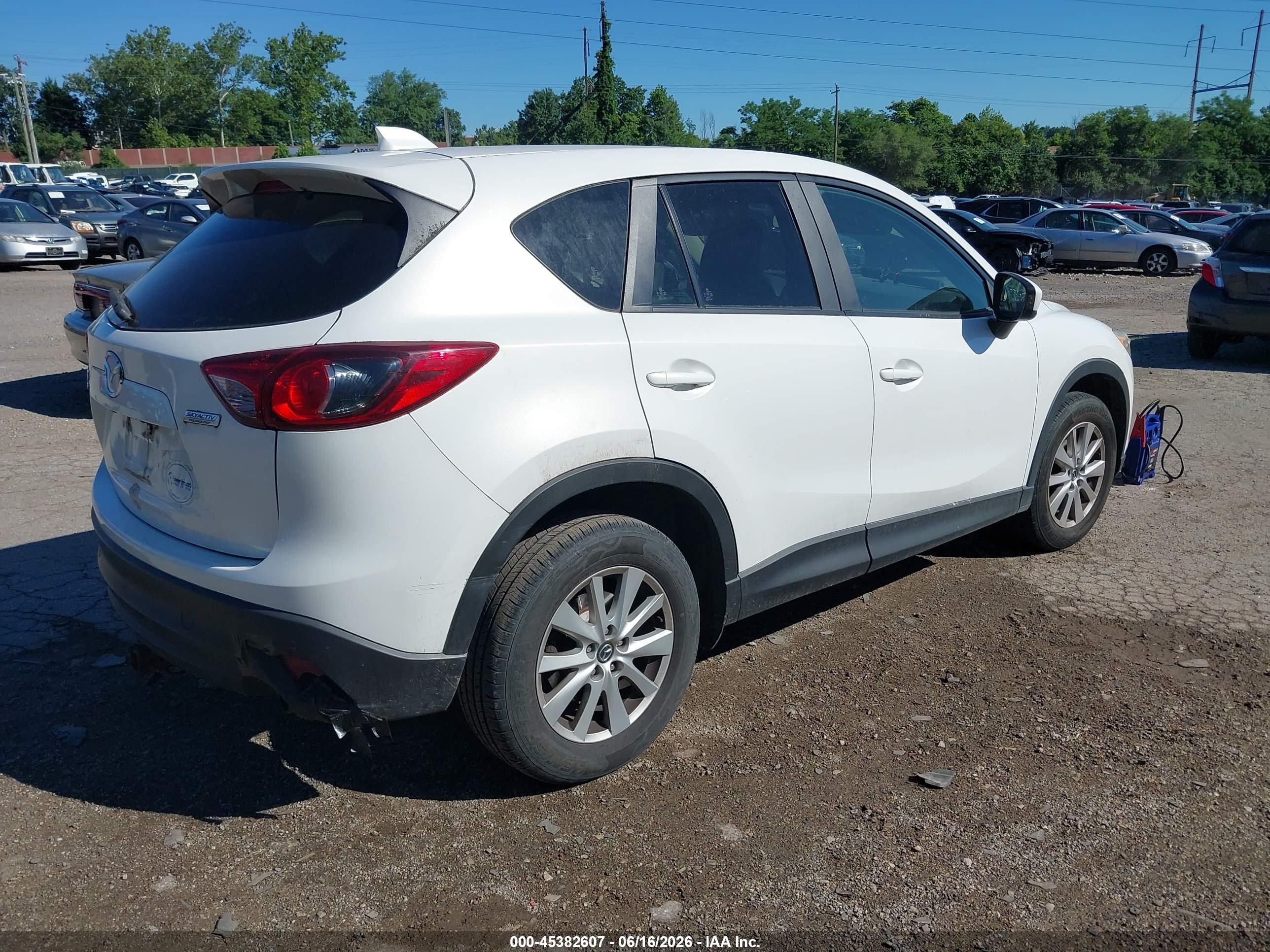 2013 Mazda Cx-5 Touring Белый vin: JM3KE4CE8D0158964