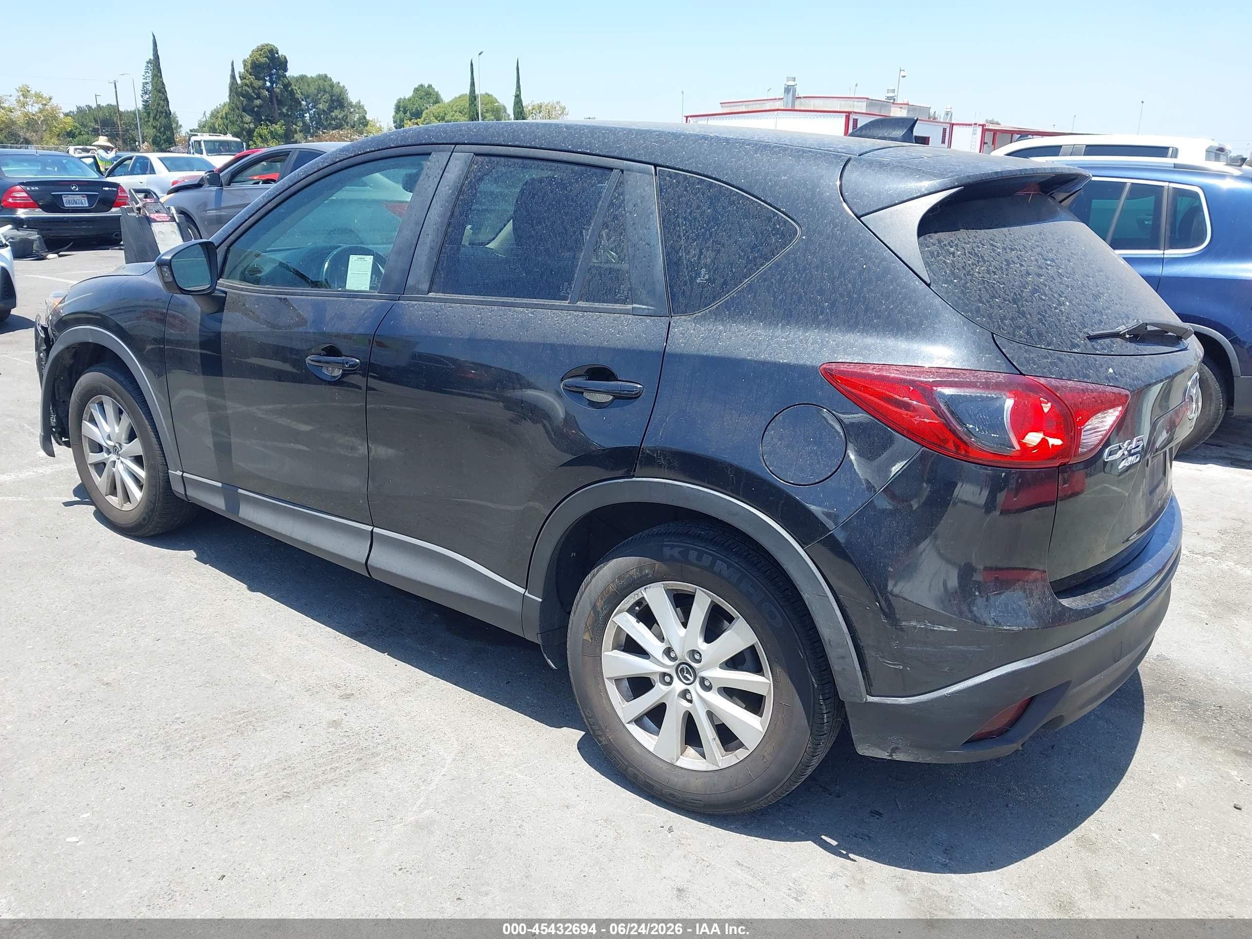 2013 Mazda Cx-5 Touring Black vin: JM3KE4CE8D0159547