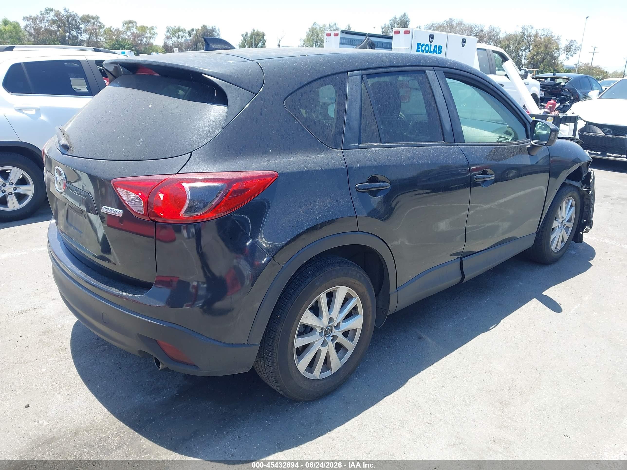 2013 Mazda Cx-5 Touring Black vin: JM3KE4CE8D0159547