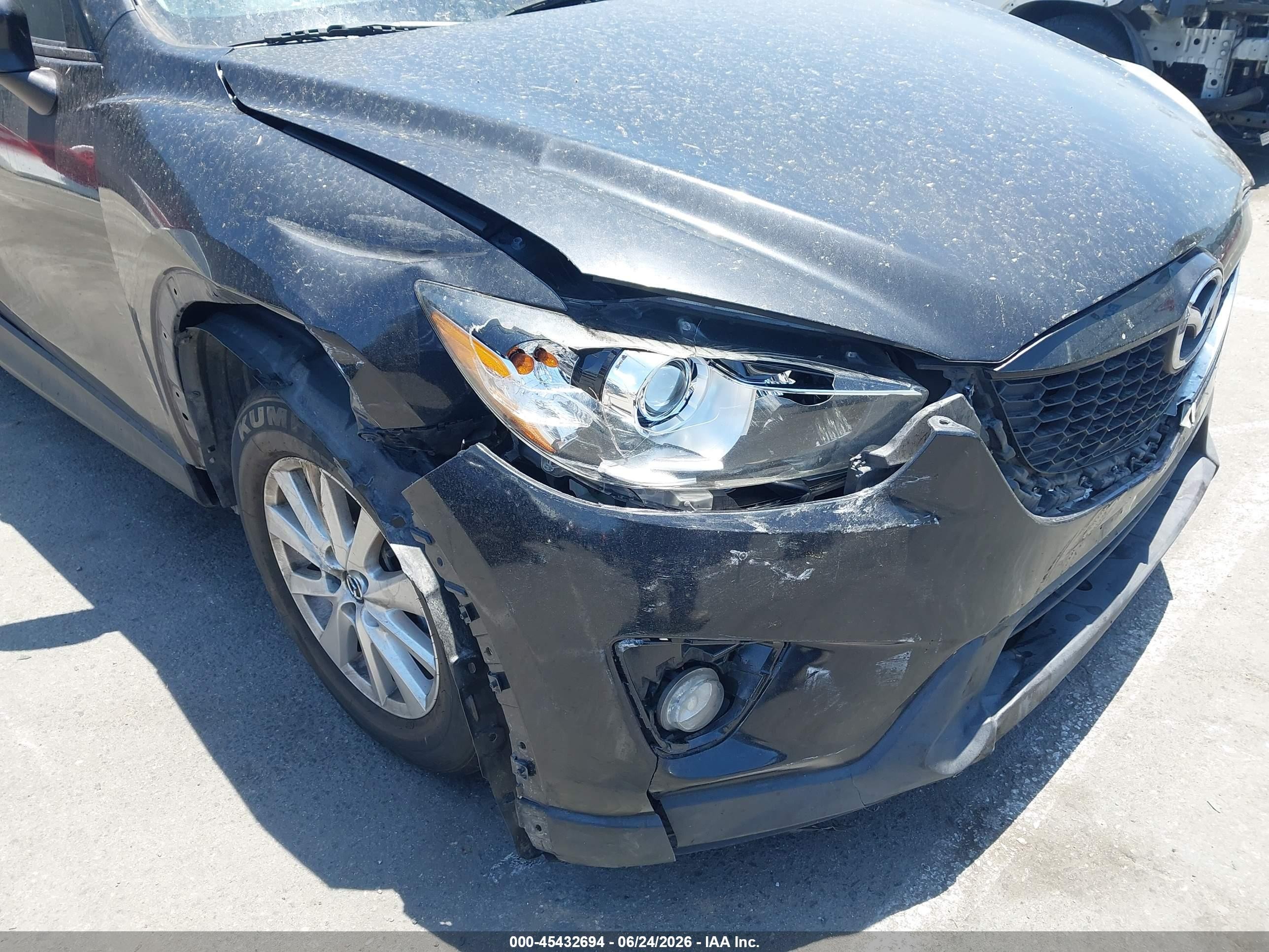 2013 Mazda Cx-5 Touring Black vin: JM3KE4CE8D0159547