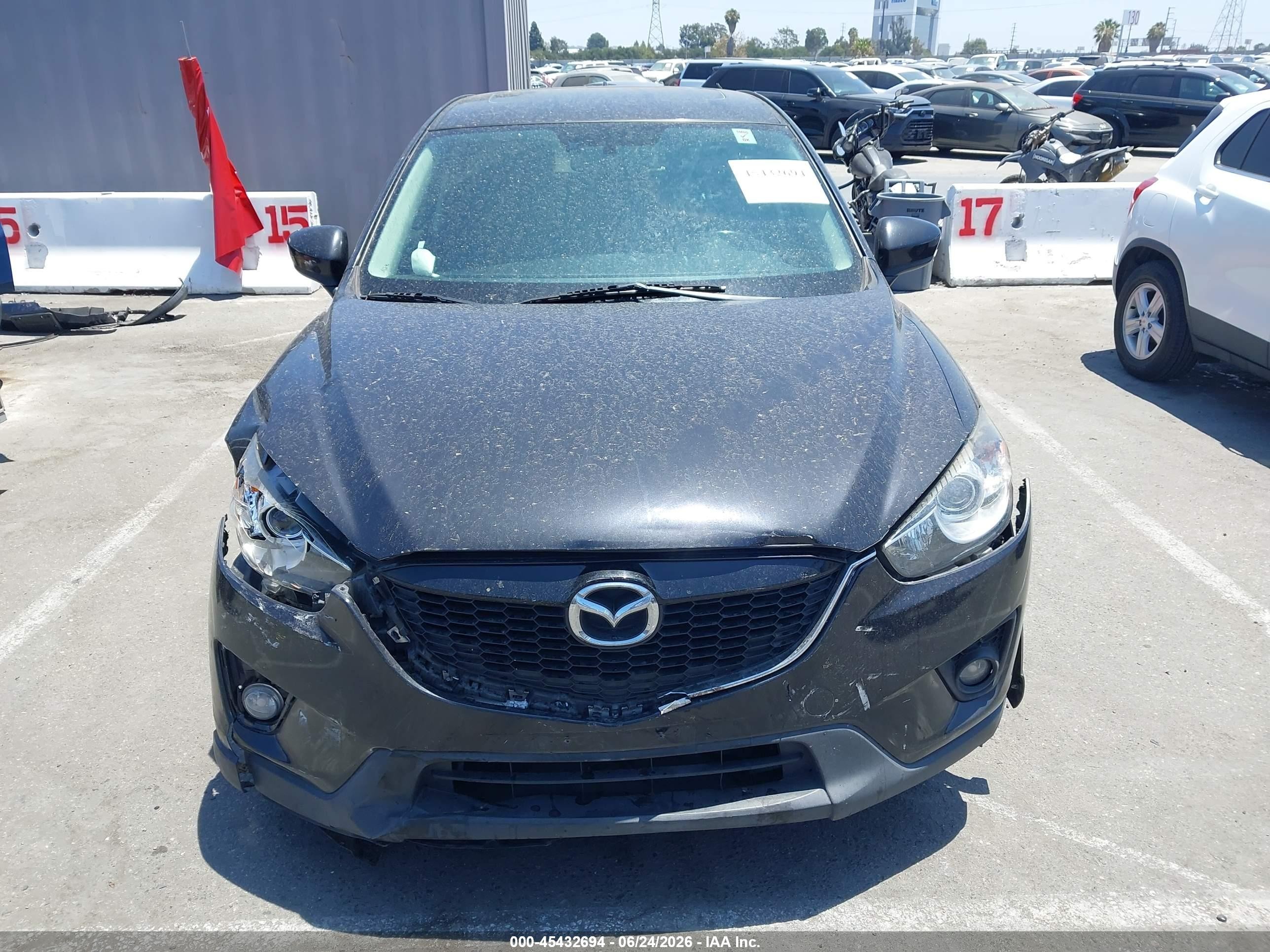 2013 Mazda Cx-5 Touring Black vin: JM3KE4CE8D0159547