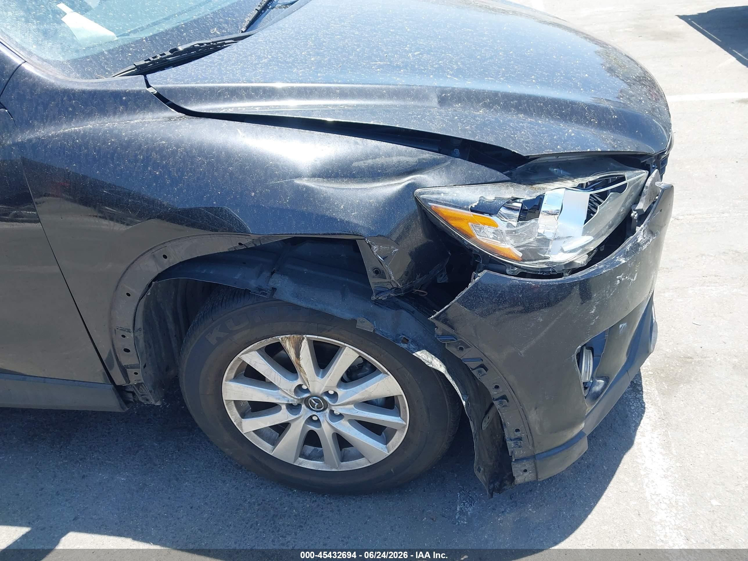 2013 Mazda Cx-5 Touring Black vin: JM3KE4CE8D0159547