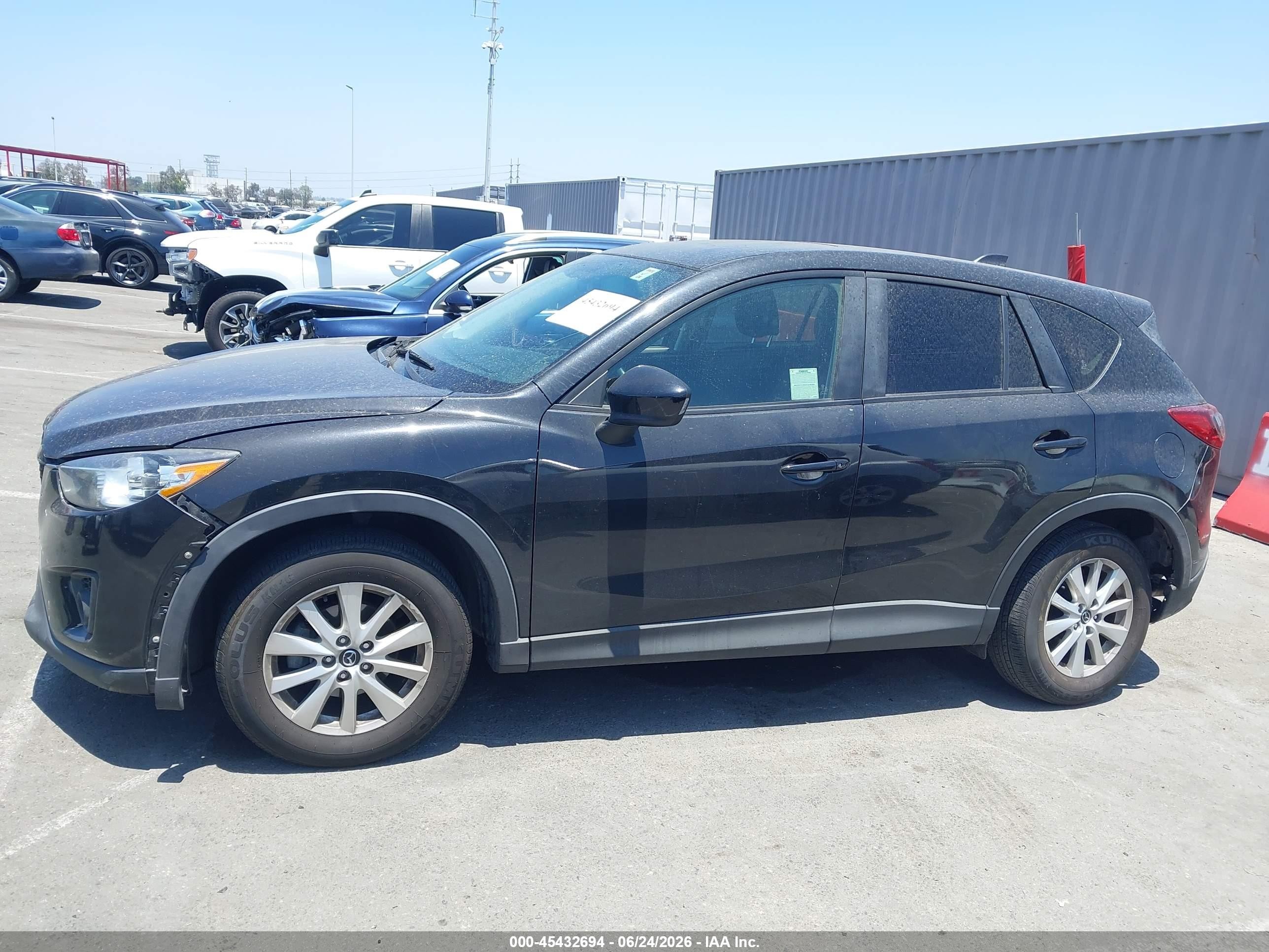 2013 Mazda Cx-5 Touring Black vin: JM3KE4CE8D0159547