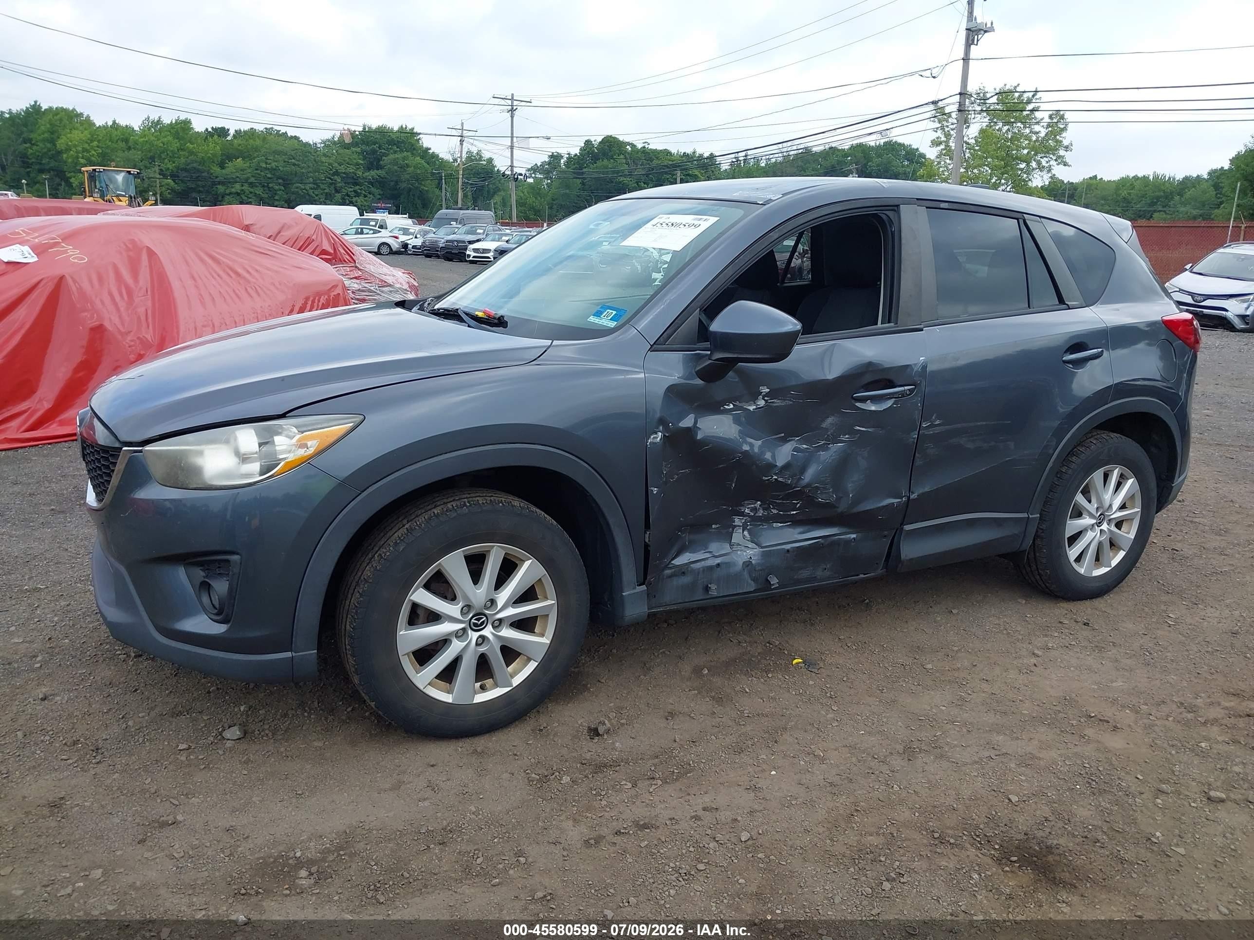2013 Mazda Cx-5 Touring Gray vin: JM3KE4CE8D0161623