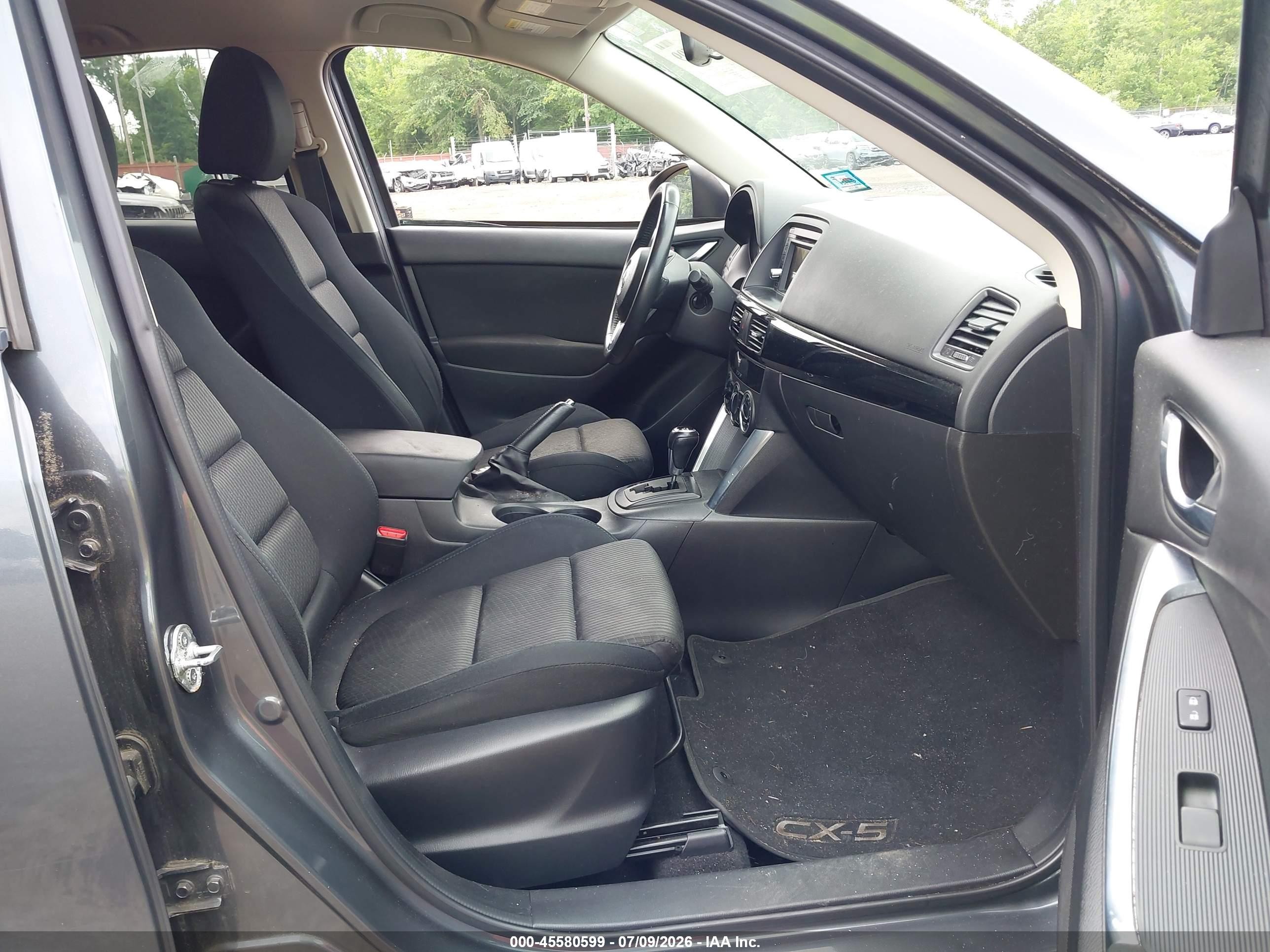 2013 Mazda Cx-5 Touring Gray vin: JM3KE4CE8D0161623