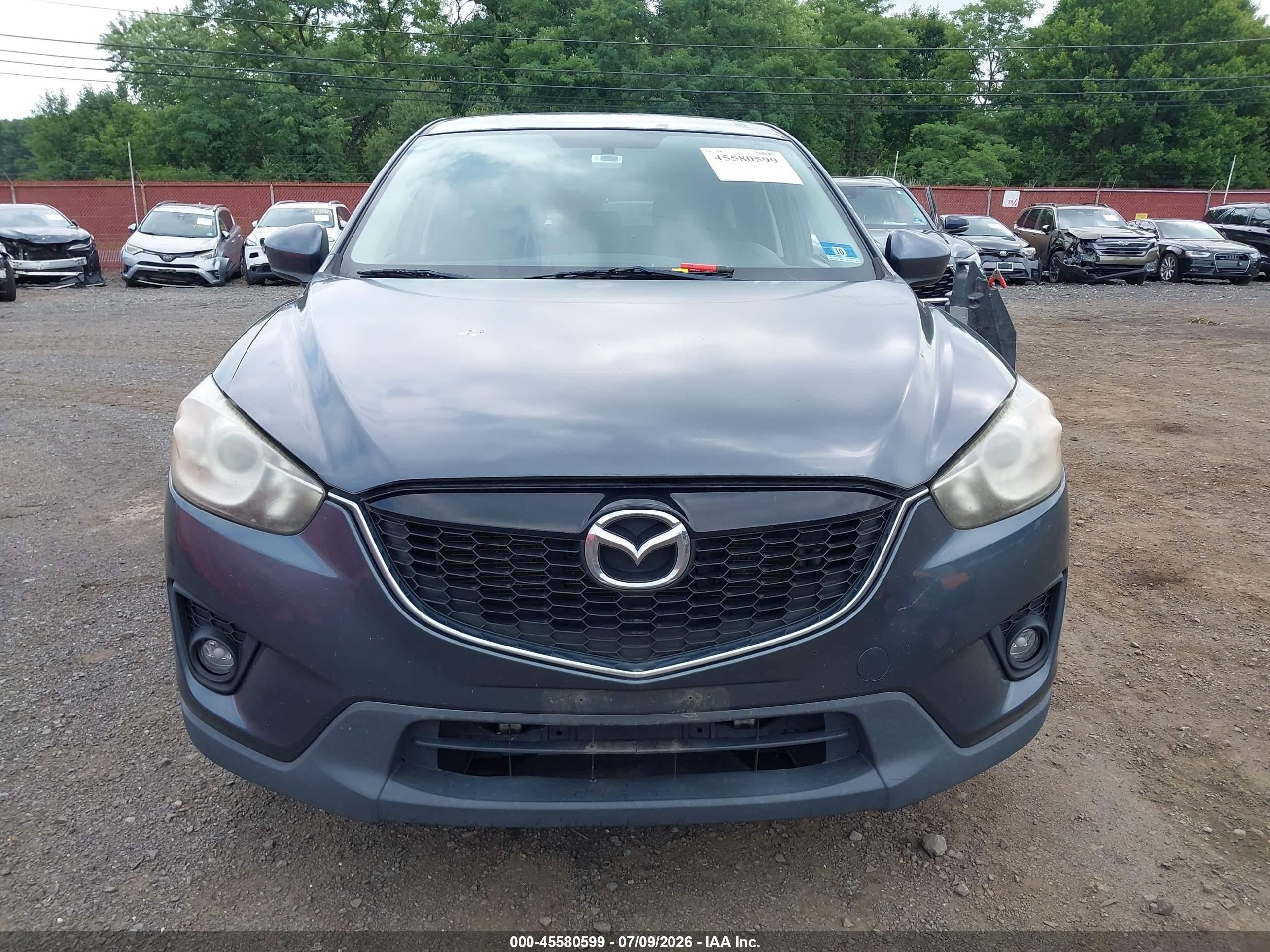 2013 Mazda Cx-5 Touring Gray vin: JM3KE4CE8D0161623