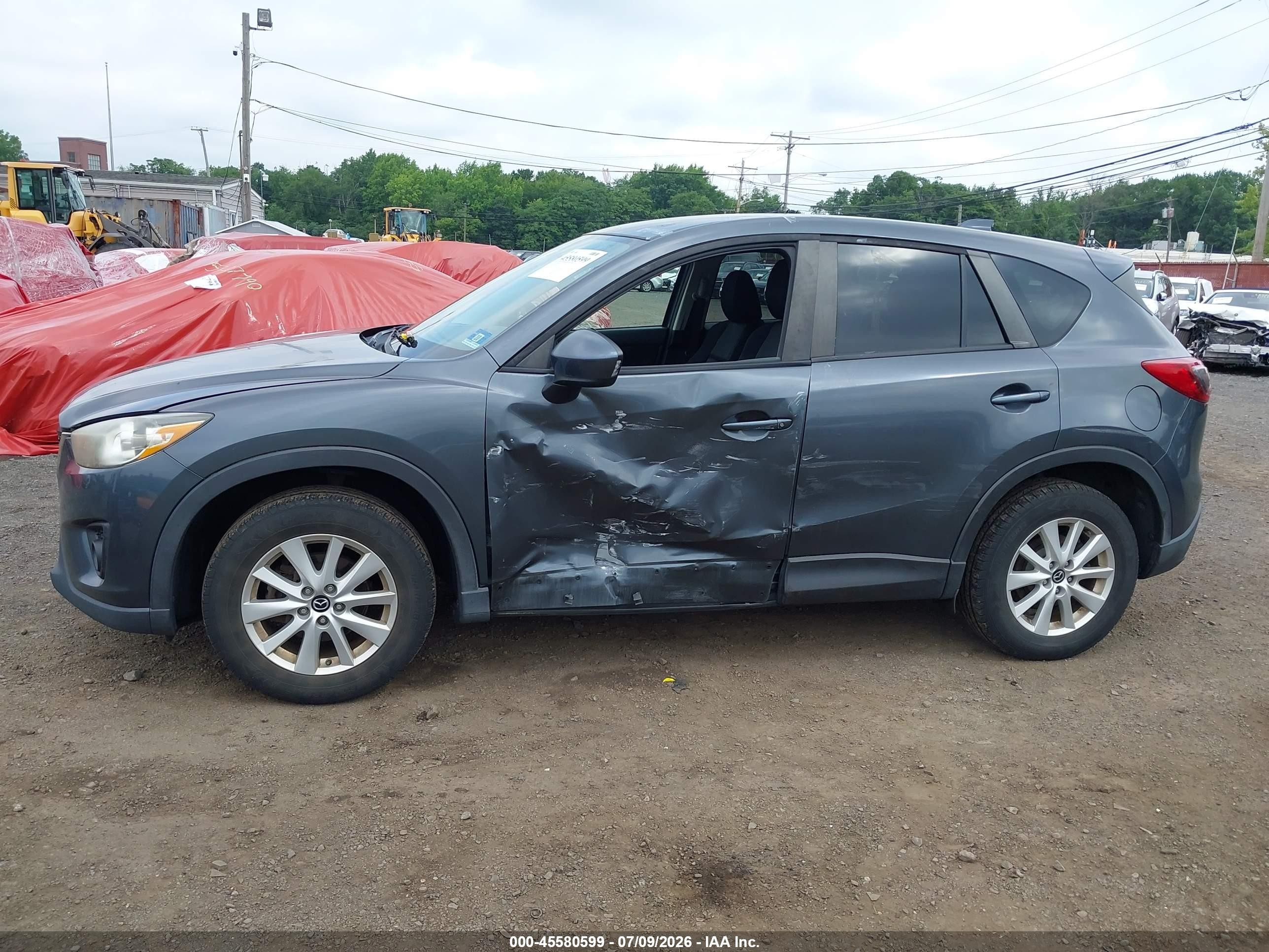 2013 Mazda Cx-5 Touring Gray vin: JM3KE4CE8D0161623