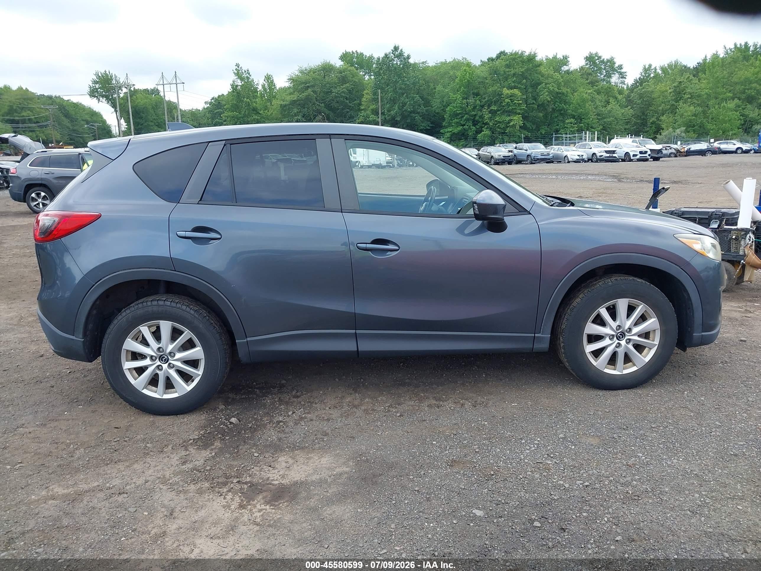 2013 Mazda Cx-5 Touring Gray vin: JM3KE4CE8D0161623