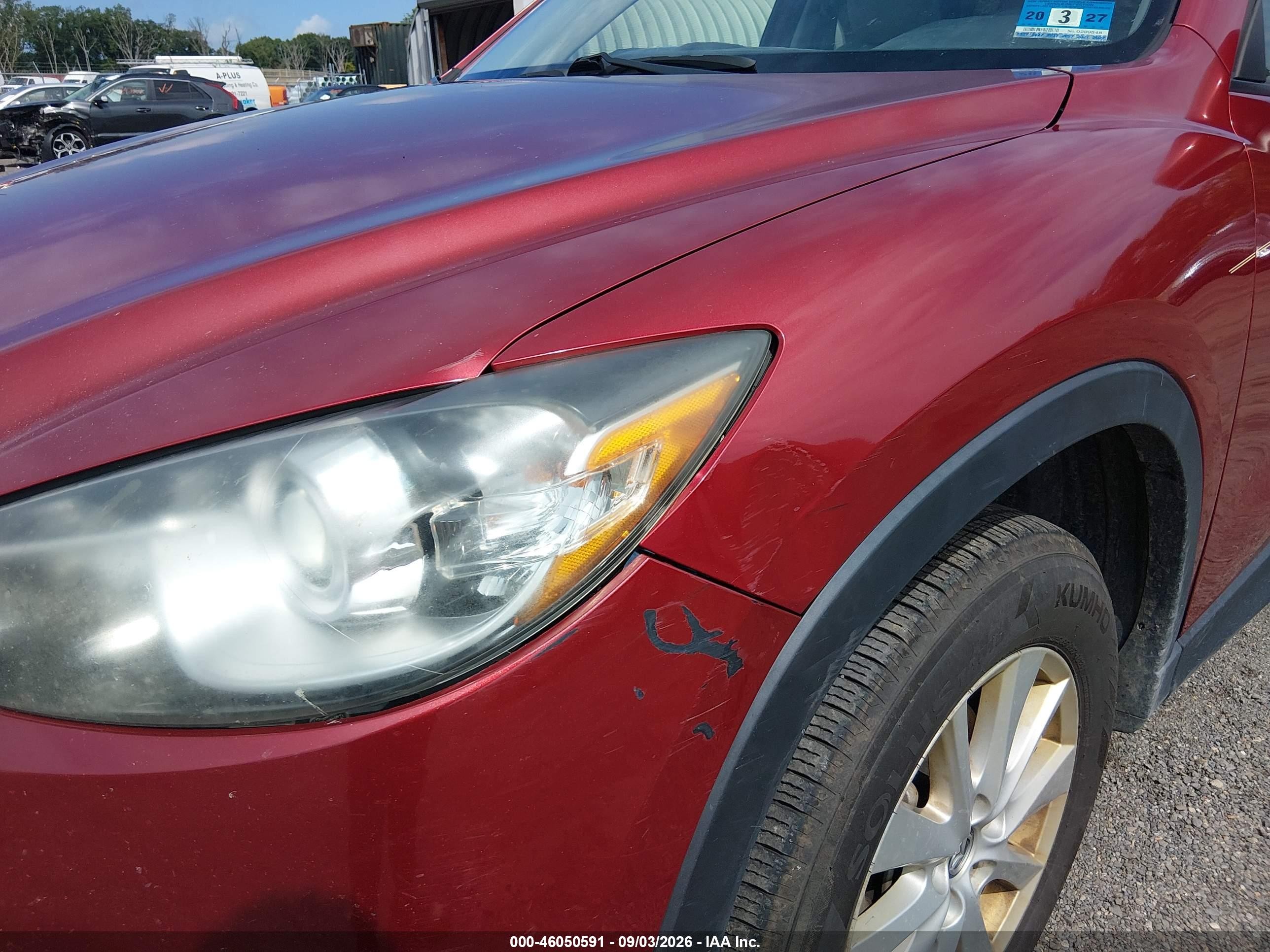 2013 Mazda Cx-5 Touring Red vin: JM3KE4CE9D0100605