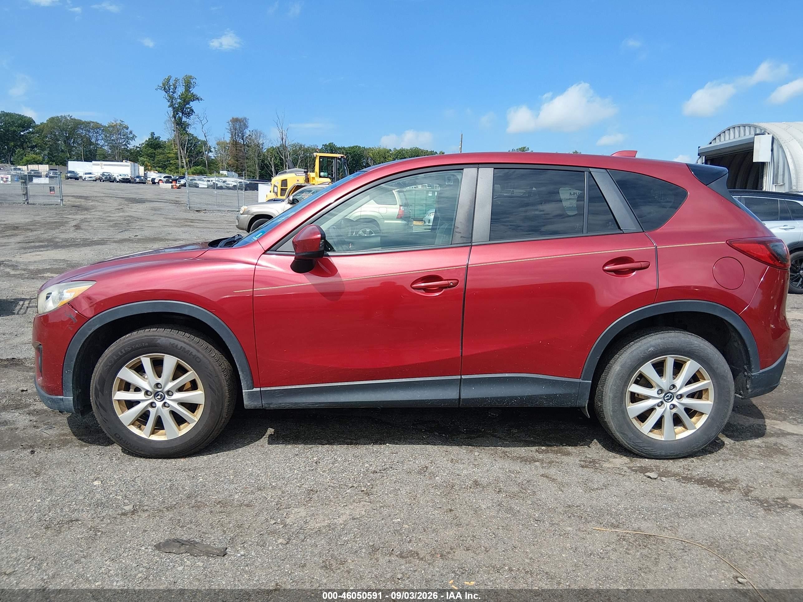 2013 Mazda Cx-5 Touring Red vin: JM3KE4CE9D0100605