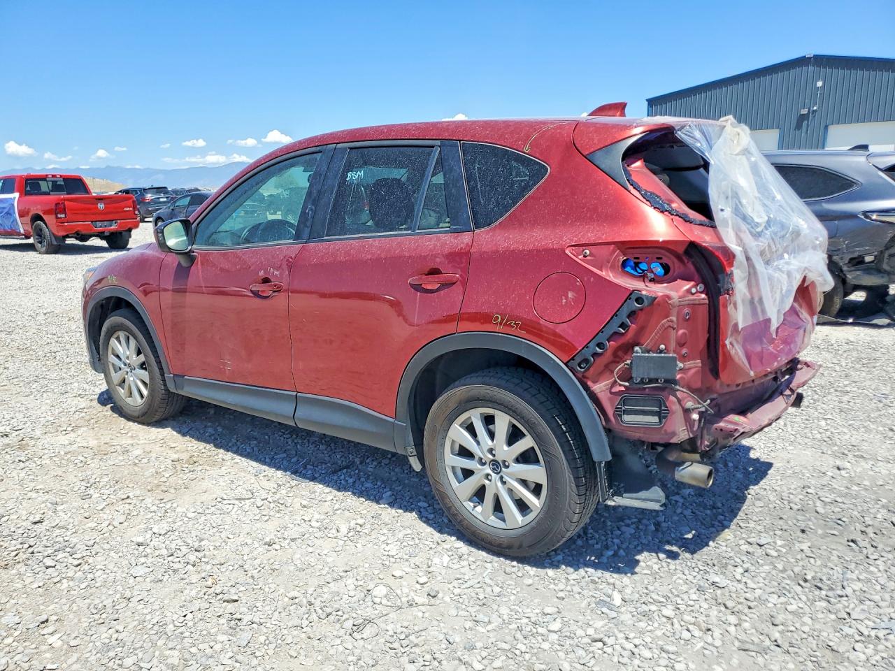 2013 Mazda Cx-5 Touring Red vin: JM3KE4CE9D0146662