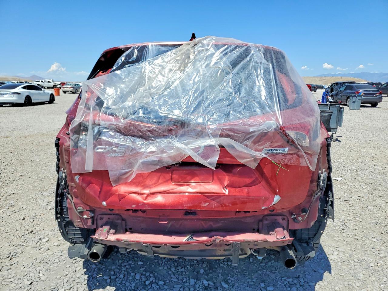 2013 Mazda Cx-5 Touring Red vin: JM3KE4CE9D0146662