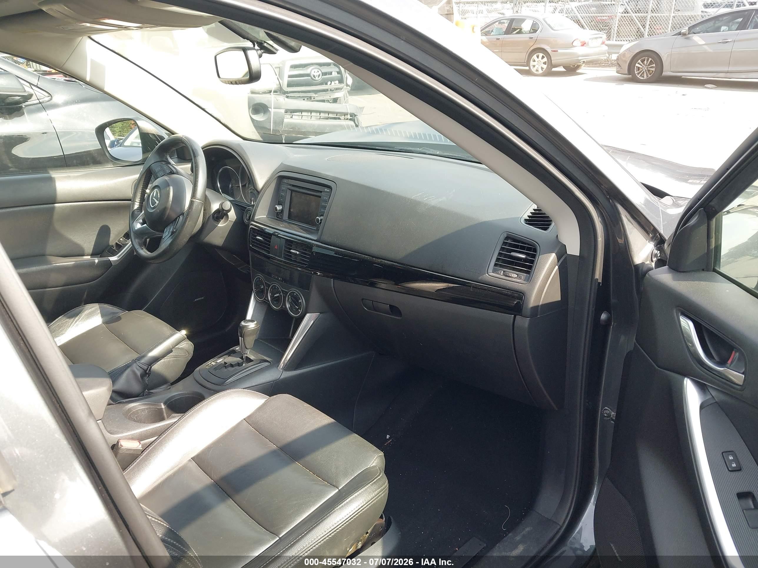 2013 Mazda Cx-5 Touring Gray vin: JM3KE4CEXD0126338