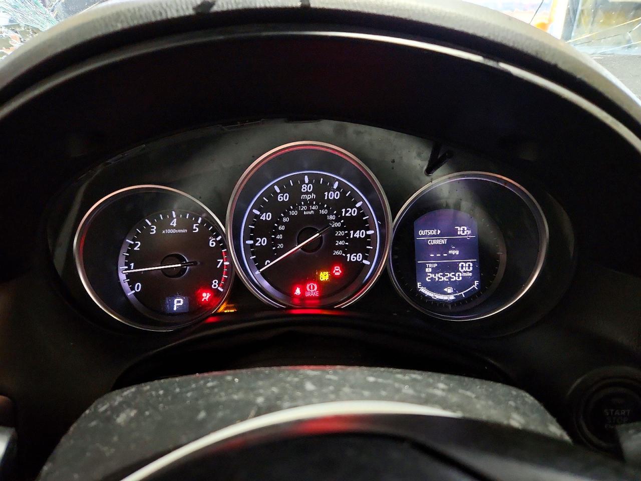 2013 Mazda Cx-5 Touring Черный vin: JM3KE4CEXD0141745