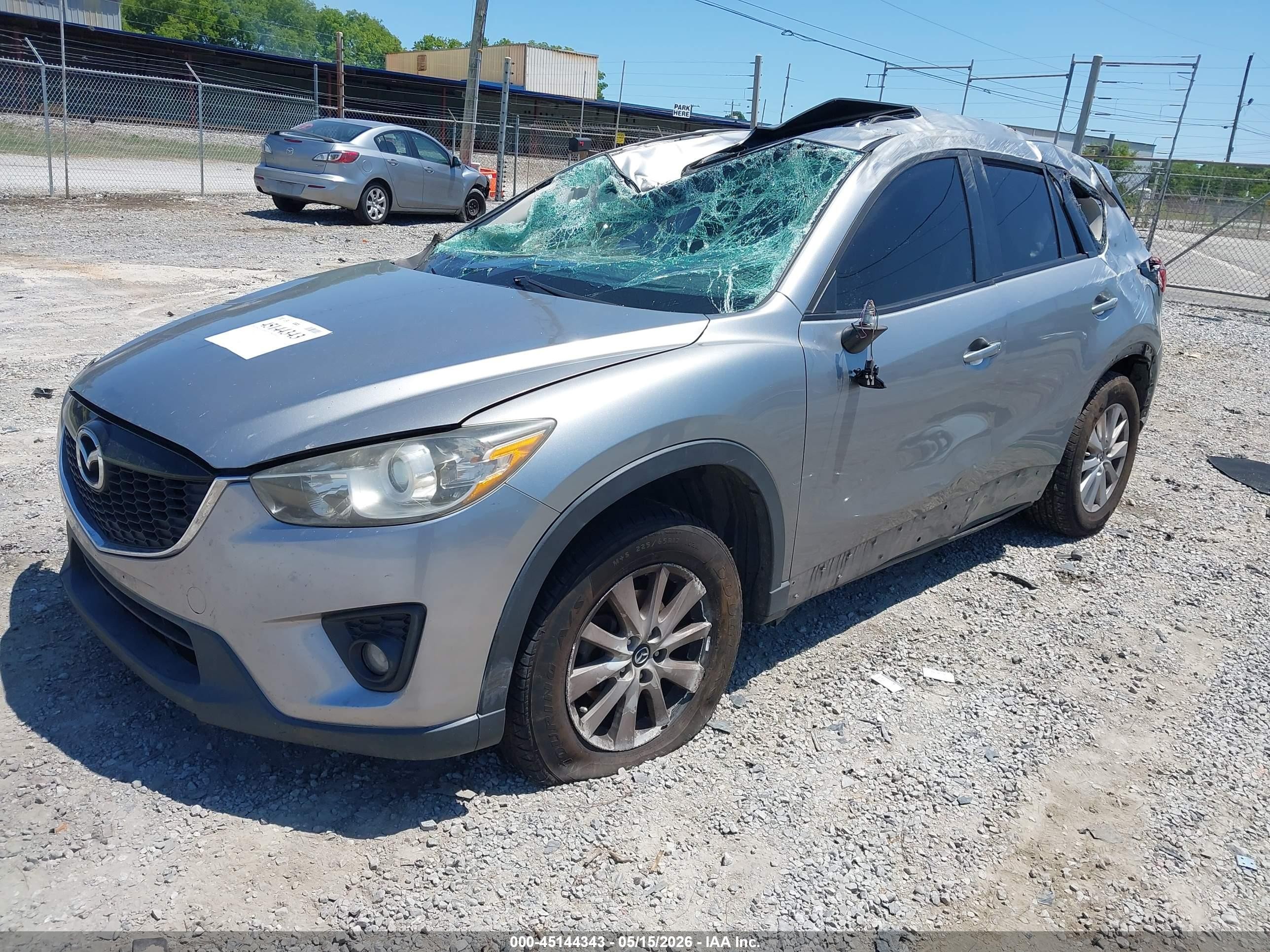 2013 Mazda Cx-5 Touring Silver vin: JM3KE4CEXD0159887