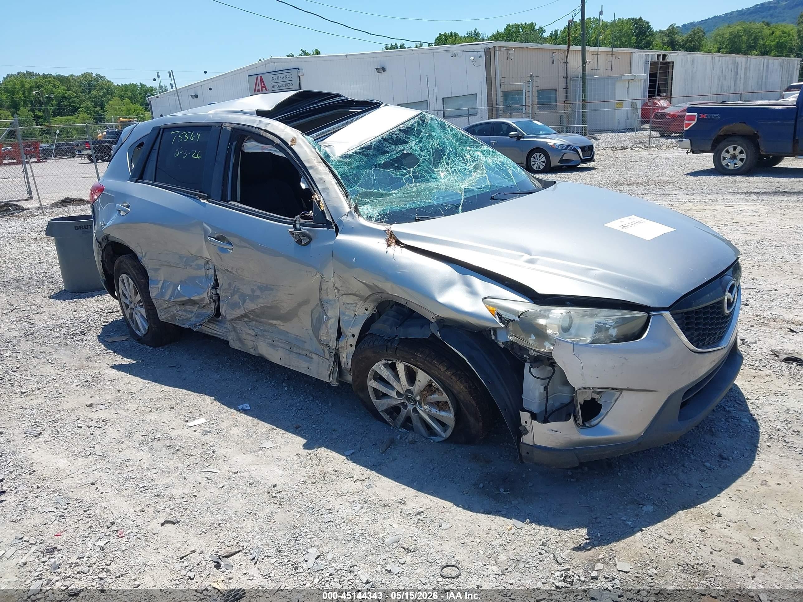 2013 Mazda Cx-5 Touring Silver vin: JM3KE4CEXD0159887