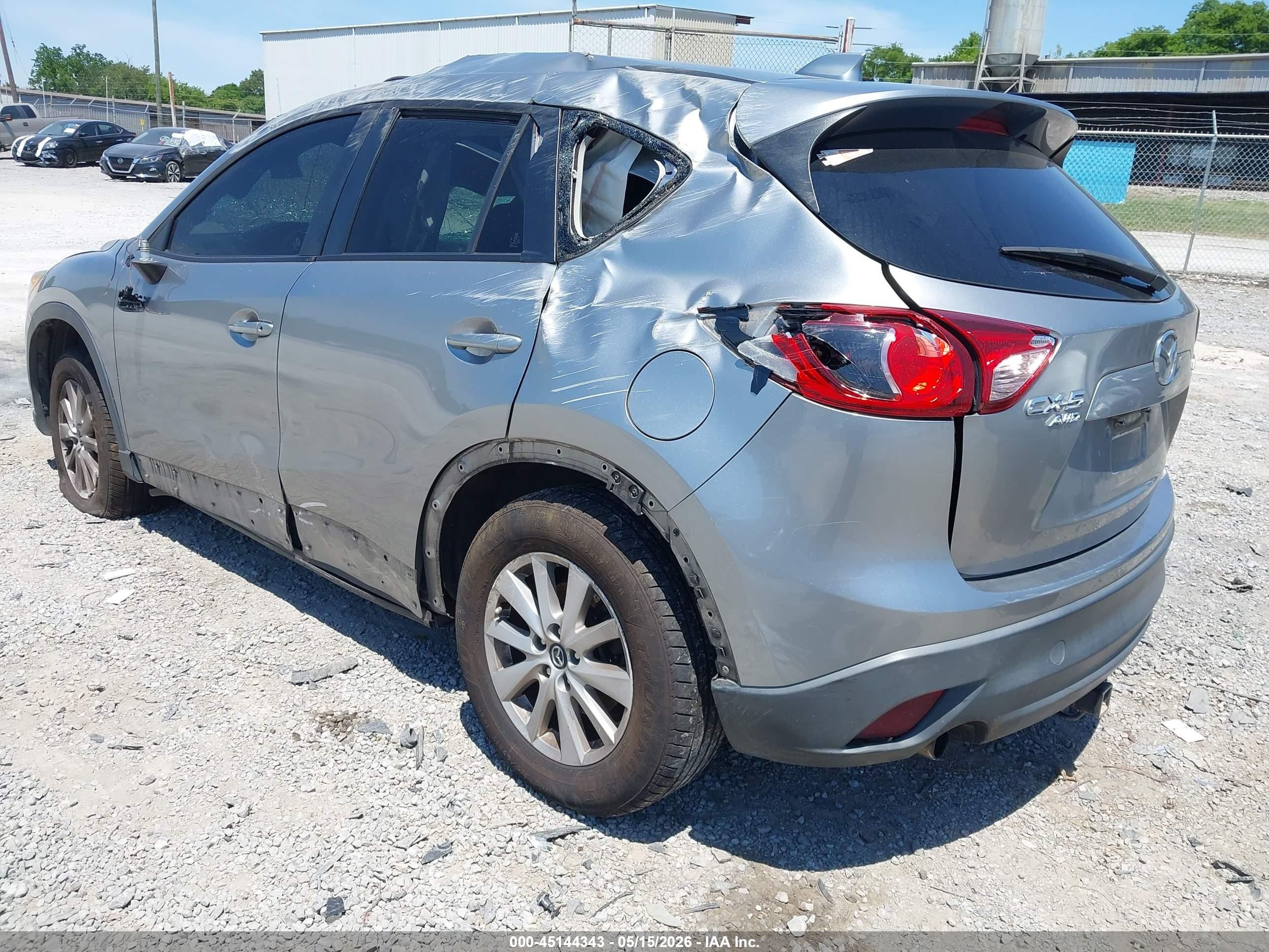 2013 Mazda Cx-5 Touring Silver vin: JM3KE4CEXD0159887