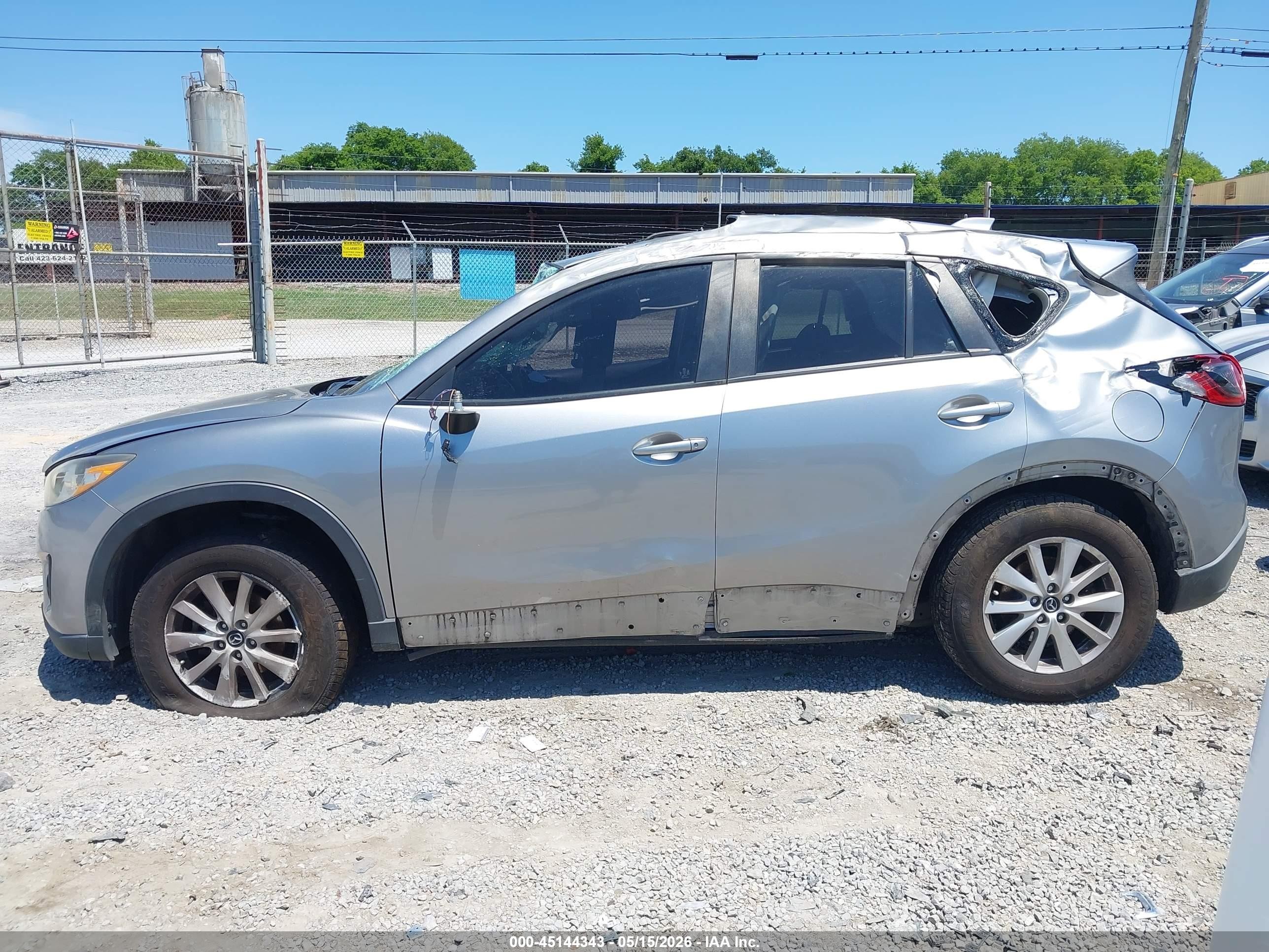 2013 Mazda Cx-5 Touring Silver vin: JM3KE4CEXD0159887