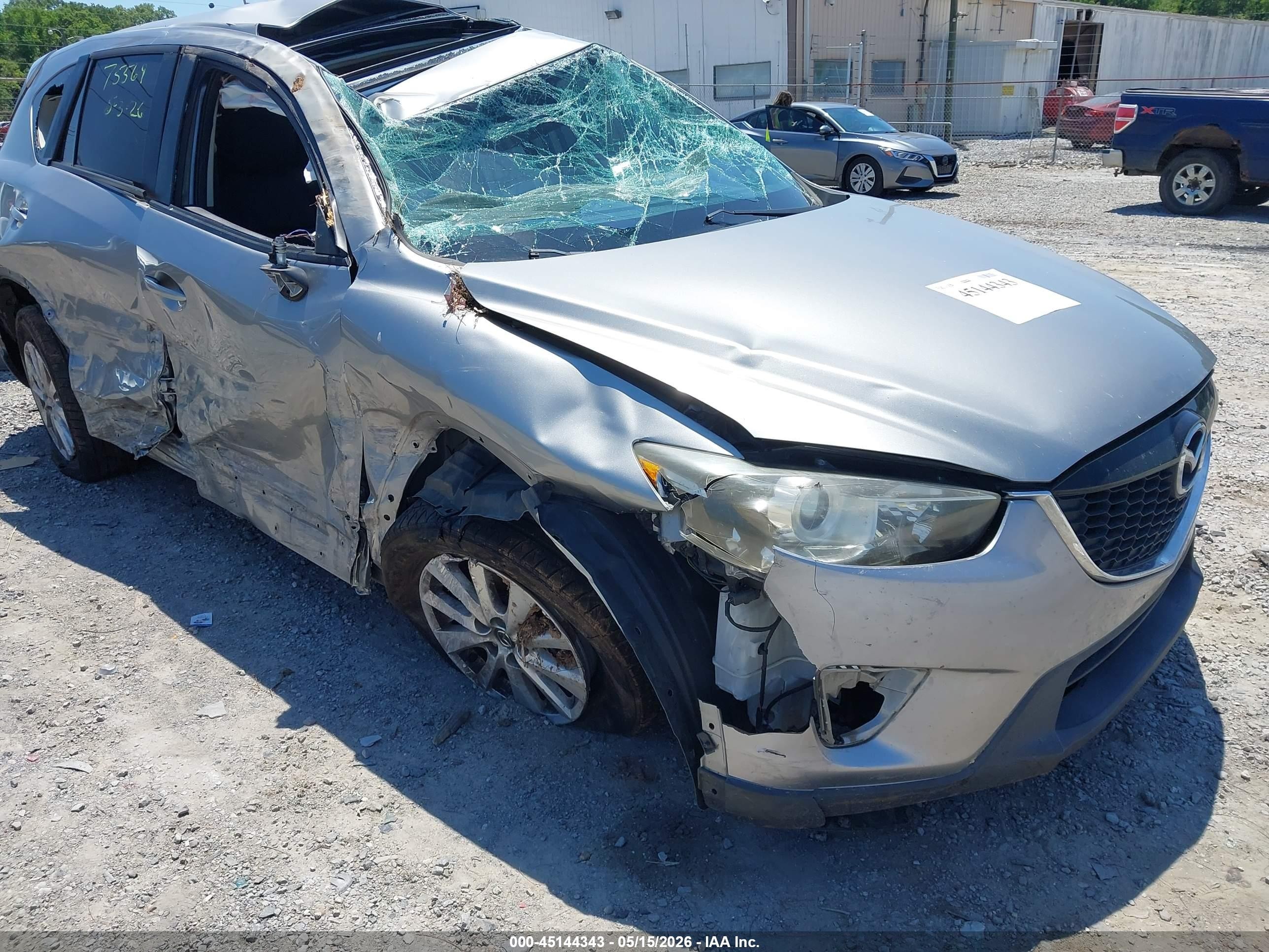 2013 Mazda Cx-5 Touring Silver vin: JM3KE4CEXD0159887