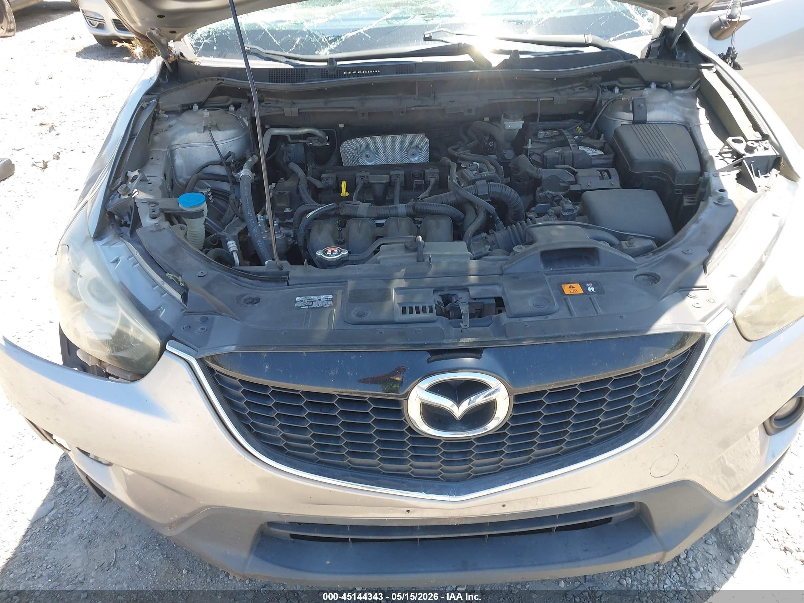 2013 Mazda Cx-5 Touring Silver vin: JM3KE4CEXD0159887