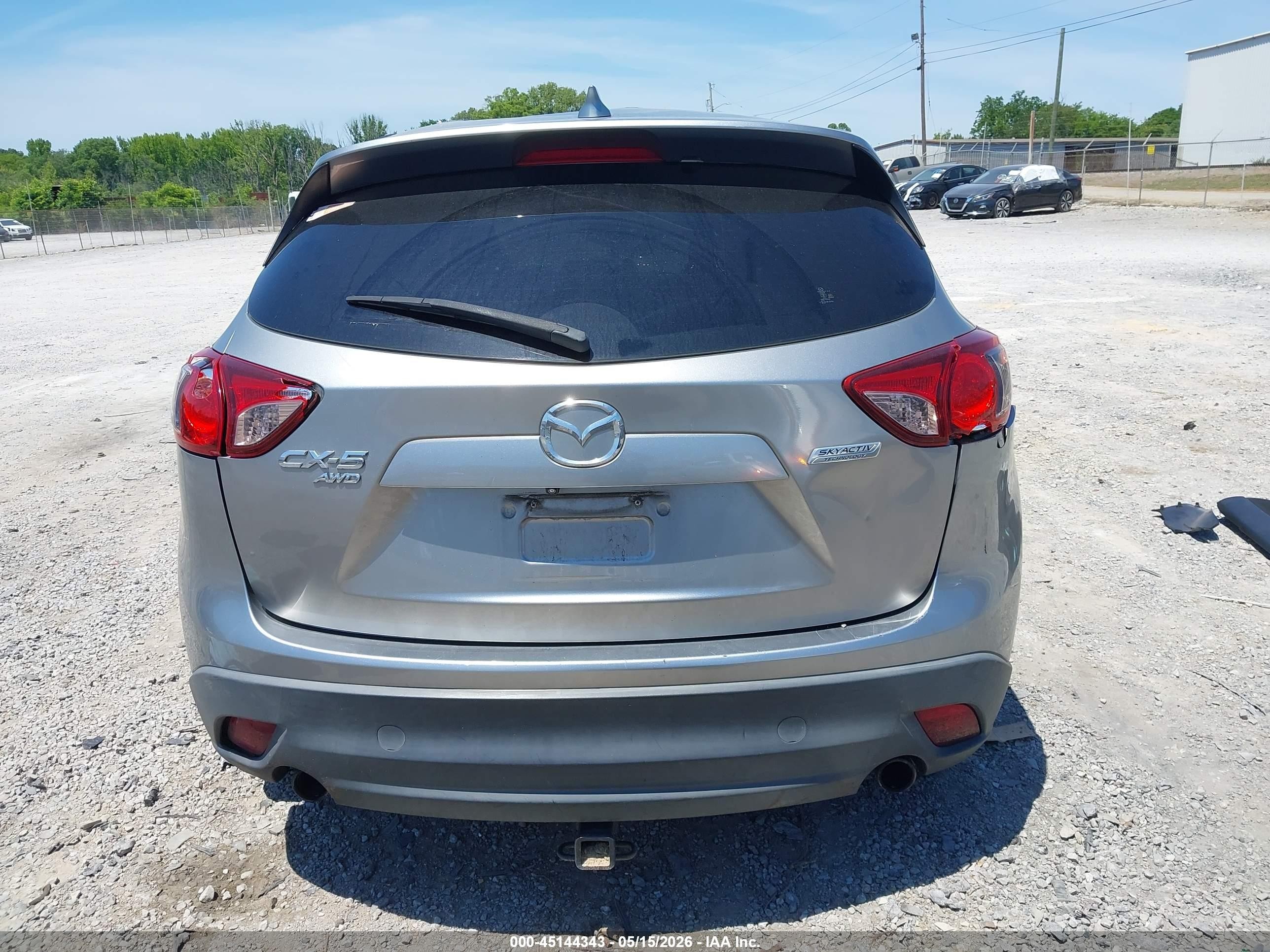 2013 Mazda Cx-5 Touring Silver vin: JM3KE4CEXD0159887