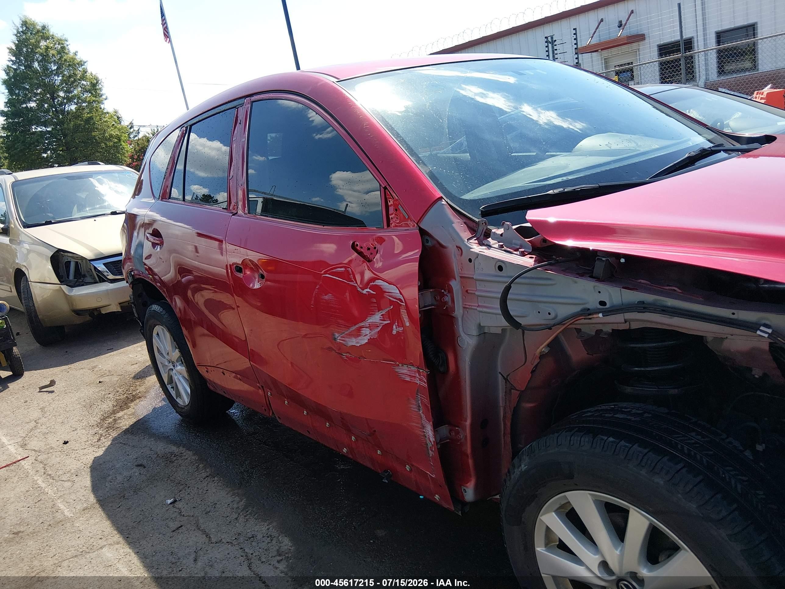 2014 Mazda Cx-5 Touring Red vin: JM3KE4CY0E0302762