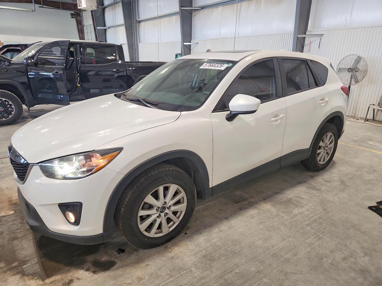 2014 Mazda Cx-5 Touring White vin: JM3KE4CY0E0303376