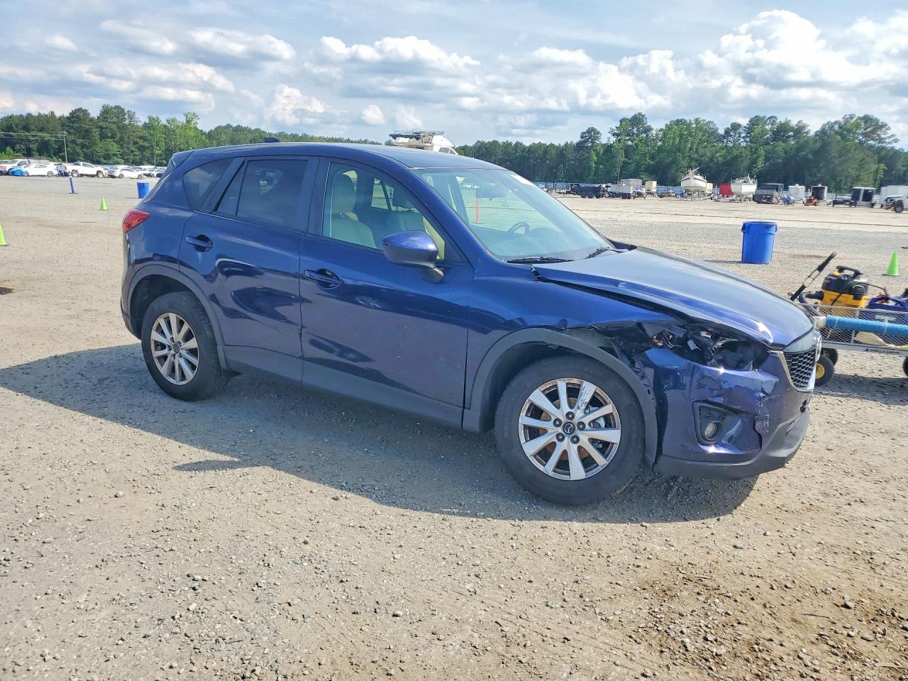2014 Mazda Cx-5 Touring Blue vin: JM3KE4CY0E0325653