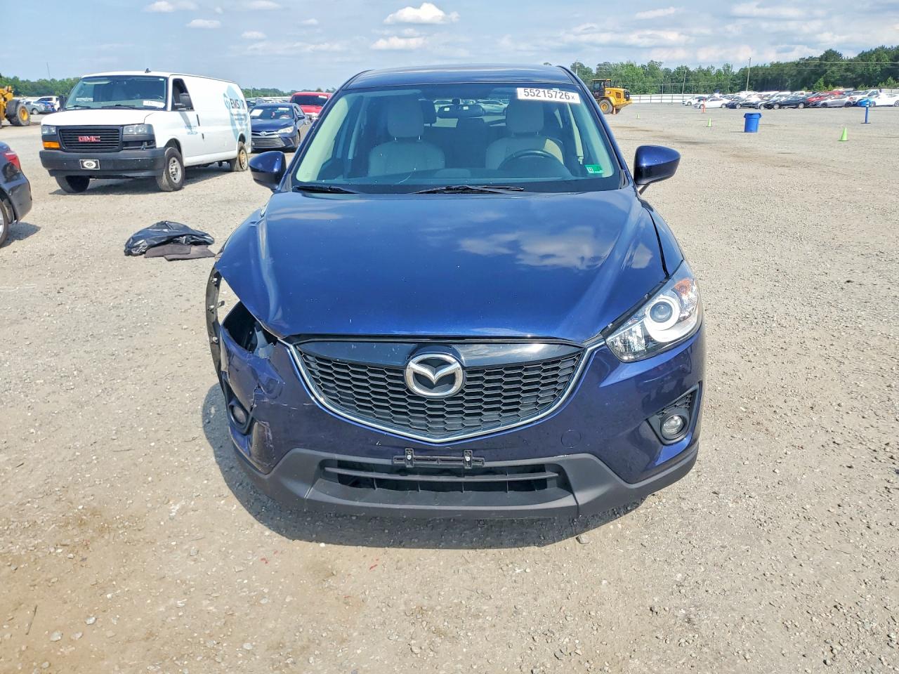 2014 Mazda Cx-5 Touring Blue vin: JM3KE4CY0E0325653