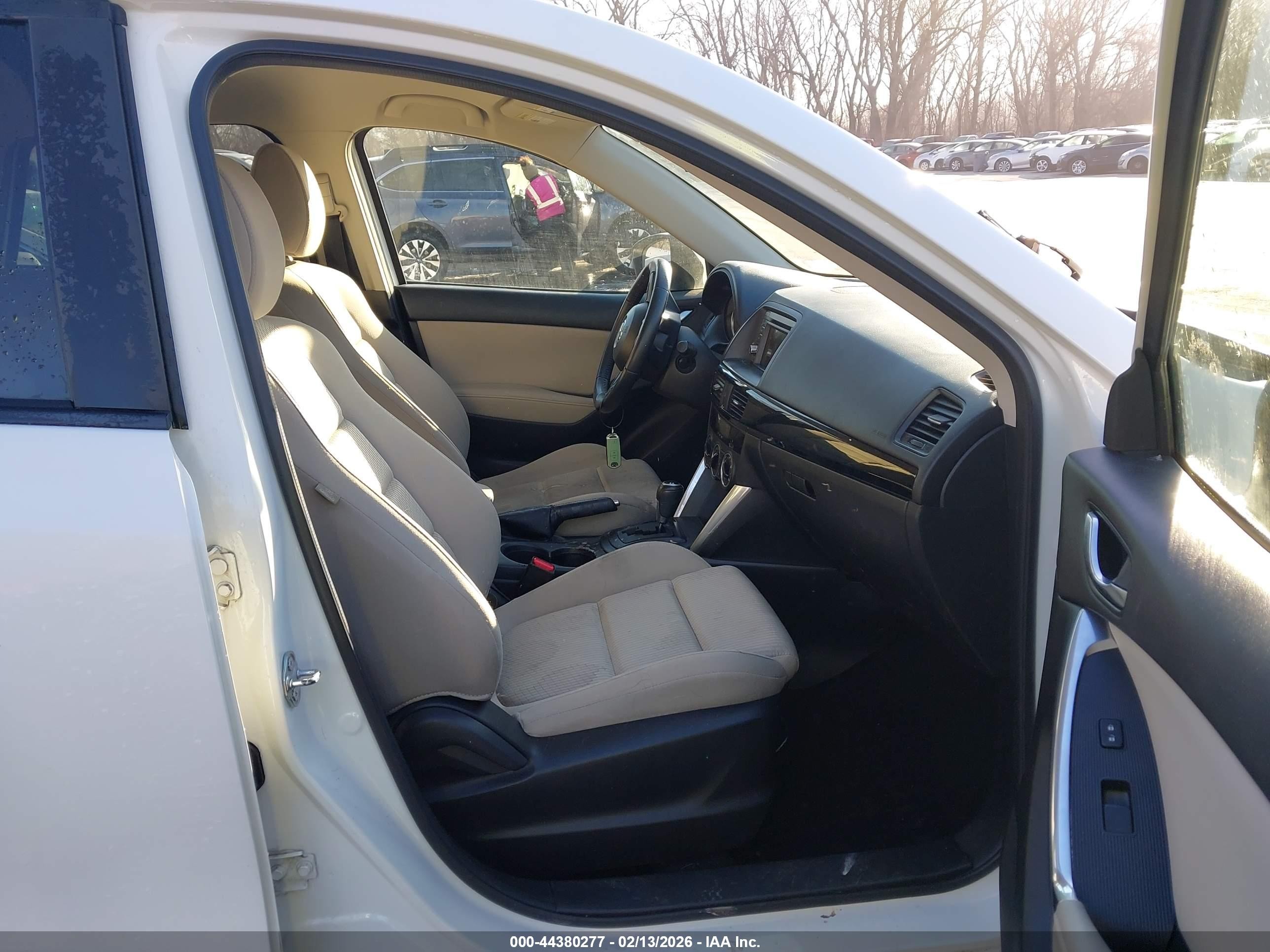 2014 Mazda Cx-5 Touring White vin: JM3KE4CY0E0354411