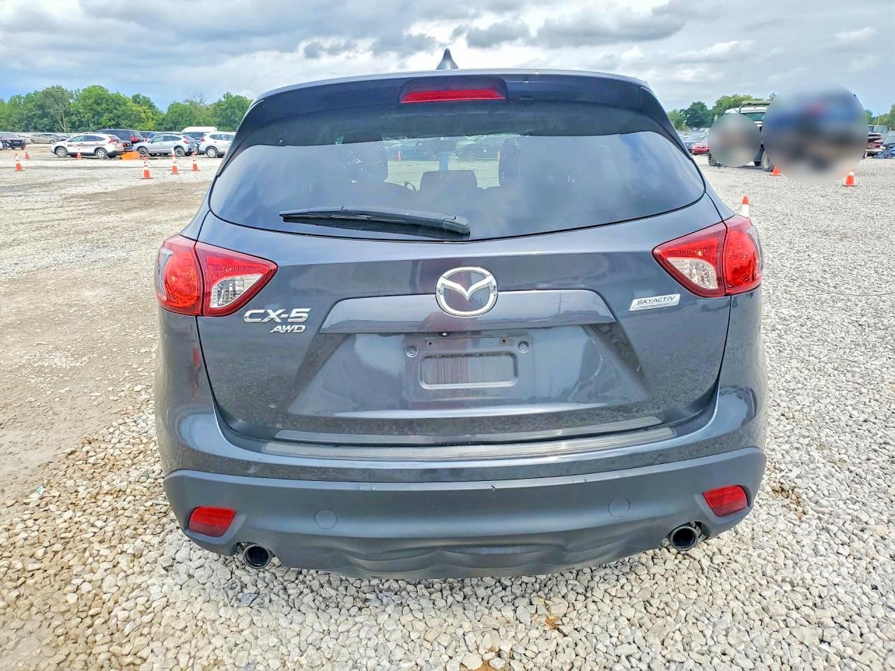 2014 Mazda Cx-5 Touring Gray vin: JM3KE4CY0E0416017