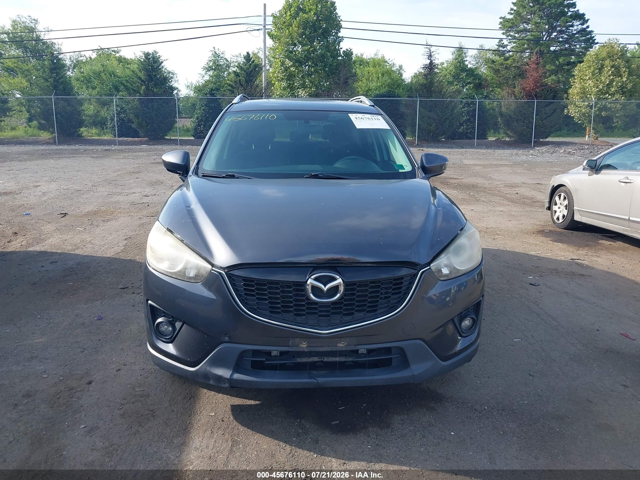 2014 Mazda Cx-5 Touring Gray vin: JM3KE4CY0E0430662